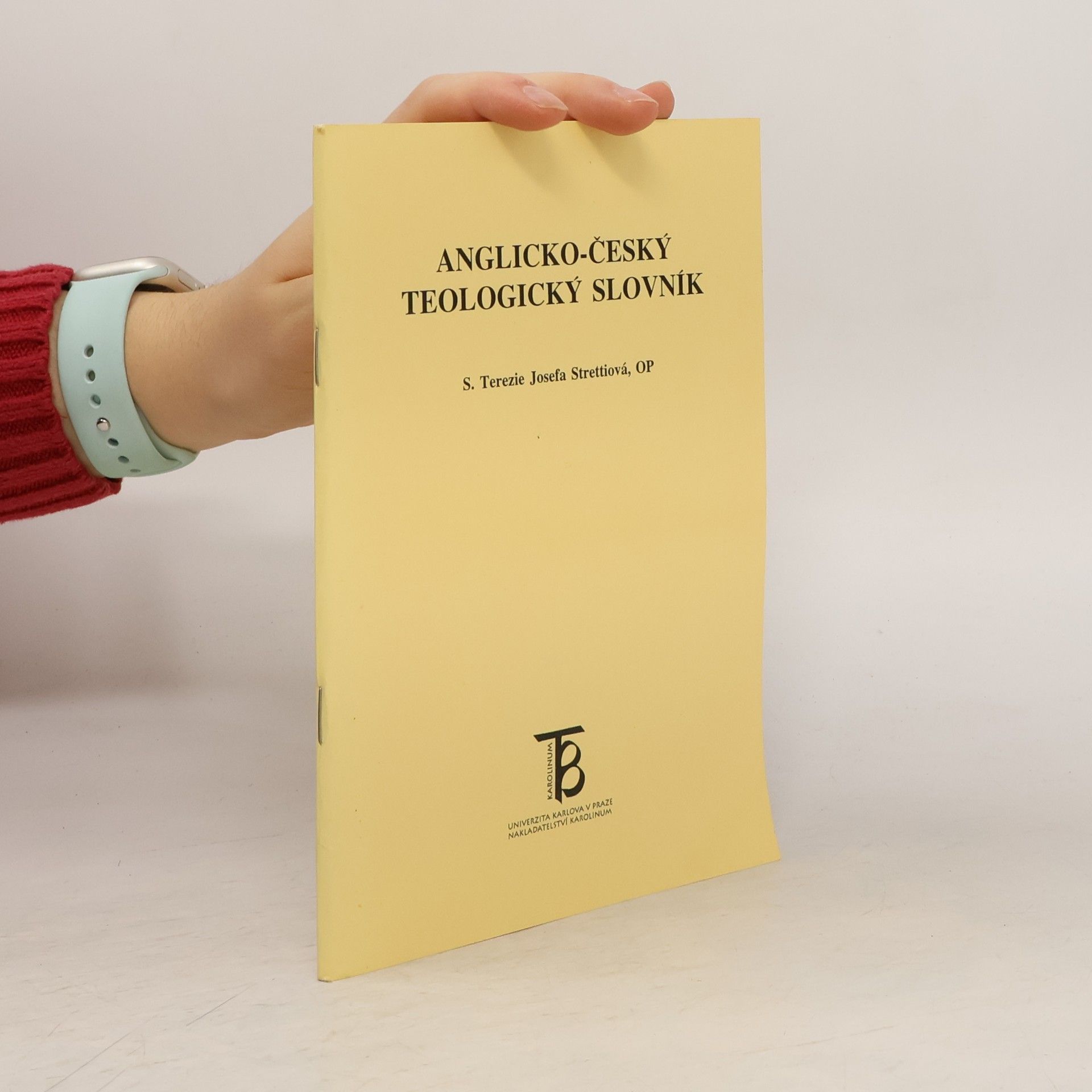 Terezie Josefa Strettiová Anglicko-český teologický slovník