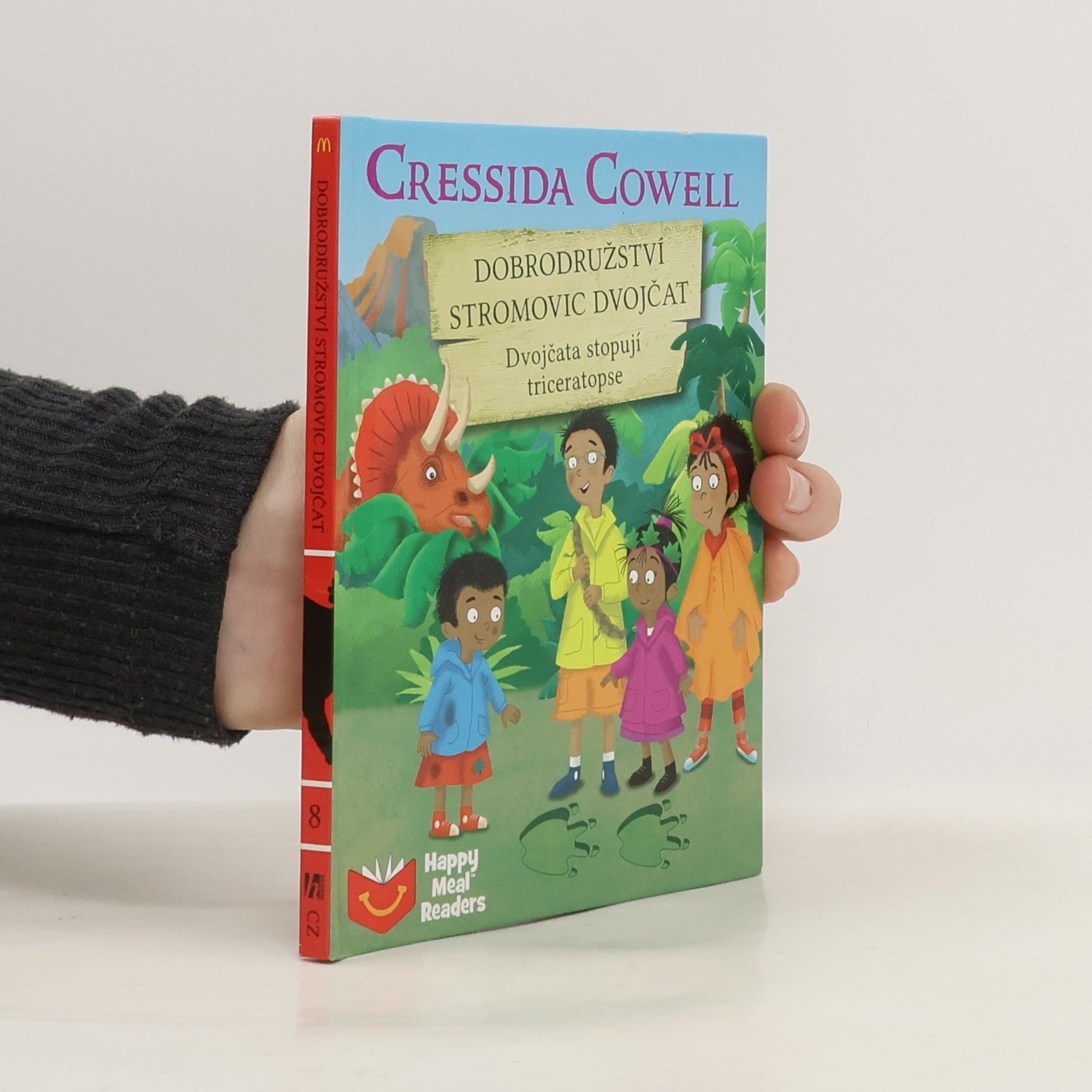 Cressida Cowell Dobrodružství Stromovic dvojčat: Dvojčata stopují triceratopse
