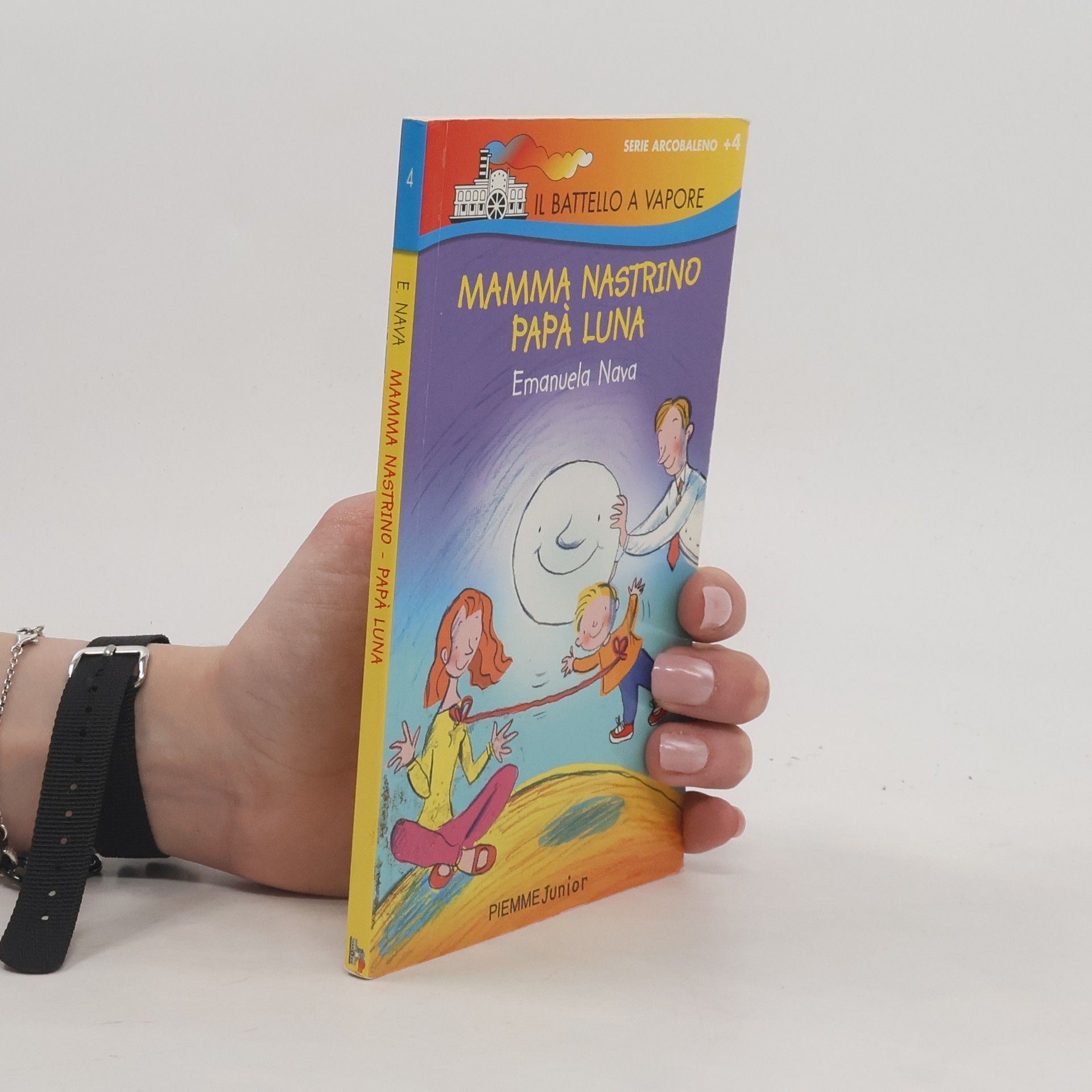 Emanuela Nava Mamma nastrino, papà luna