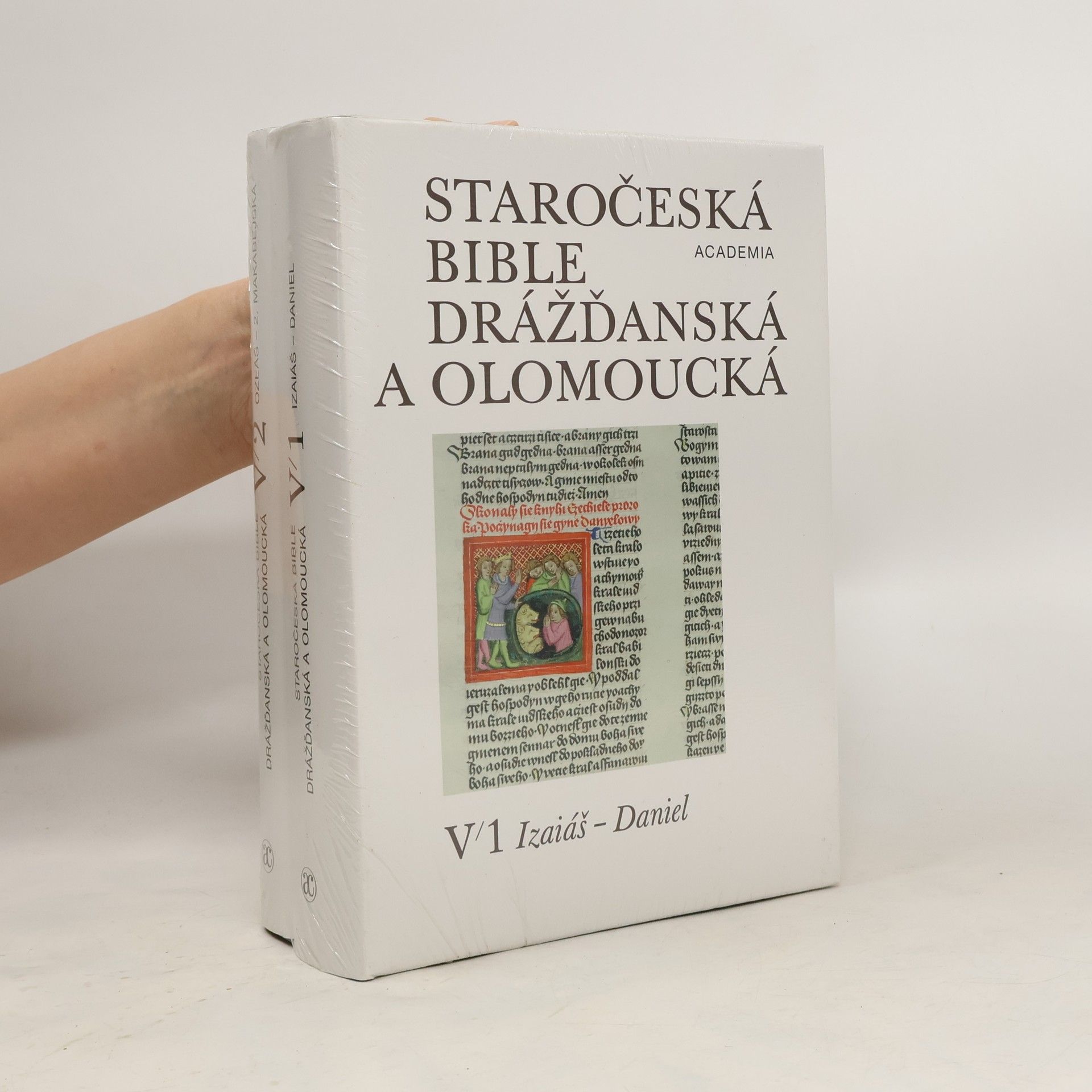 Kolektiv autorů Staročeská Bible drážďanská a olomoucká V/1-2