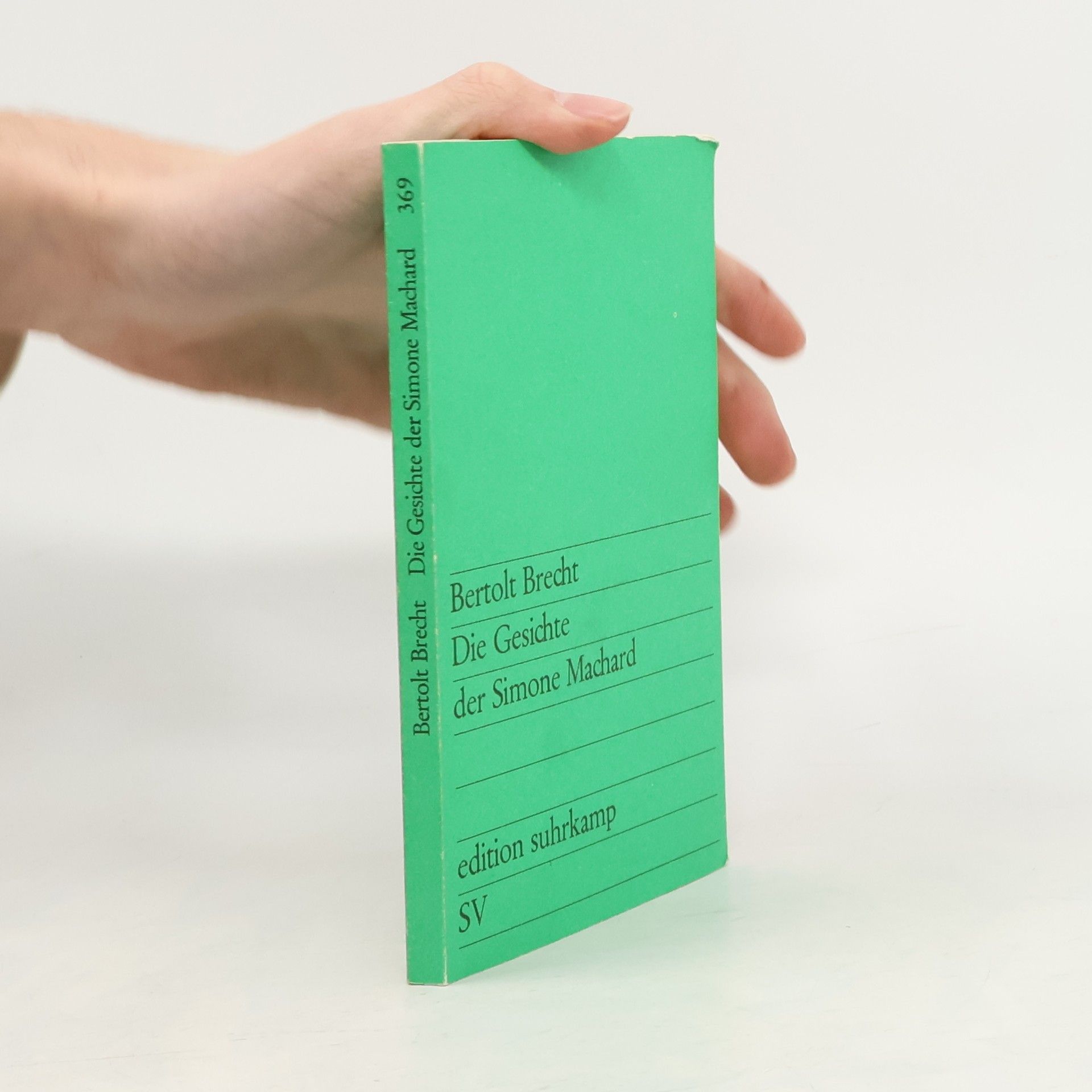 Bertolt Brecht Die Gesichte der Simone Machard