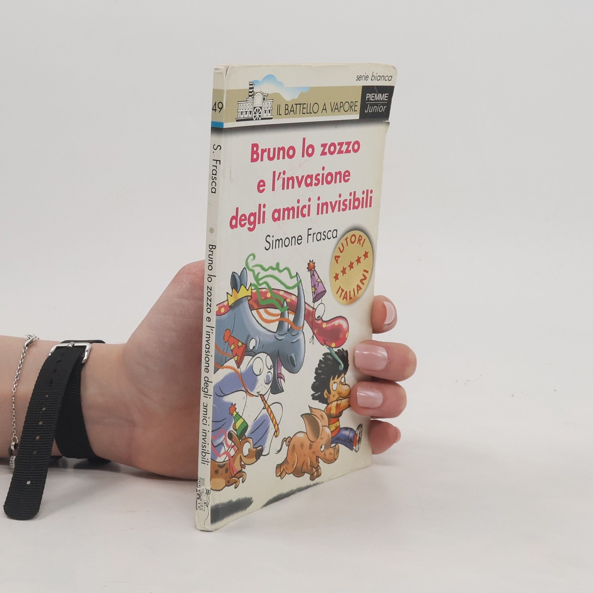 Simone Frasca Bruno lo zozzo e l'invasione degli amici invisibili