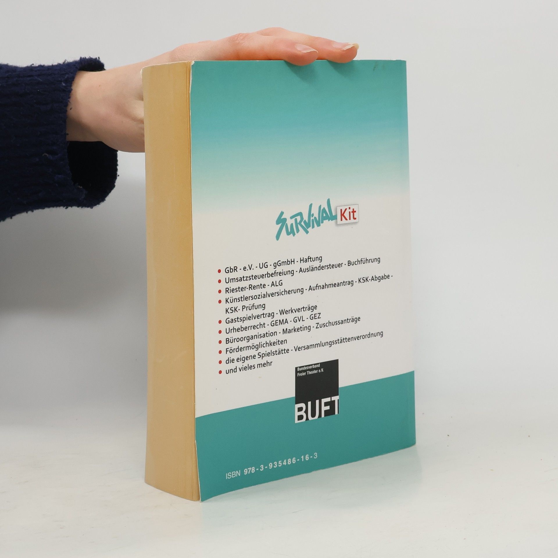 Stefan Kuntz Survivalkit Freies Theater und Freier Tanz - Achte völlig überarbeitete Auflage