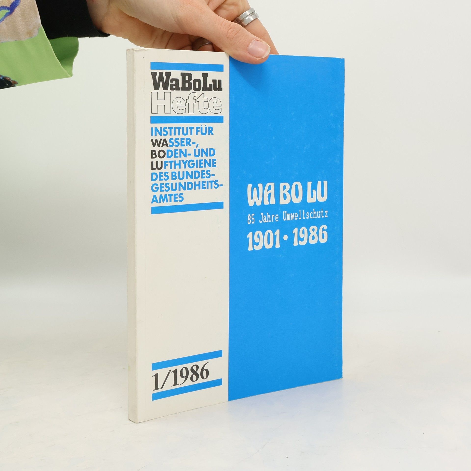kolektiv WaBoLu Hefte 1/1986