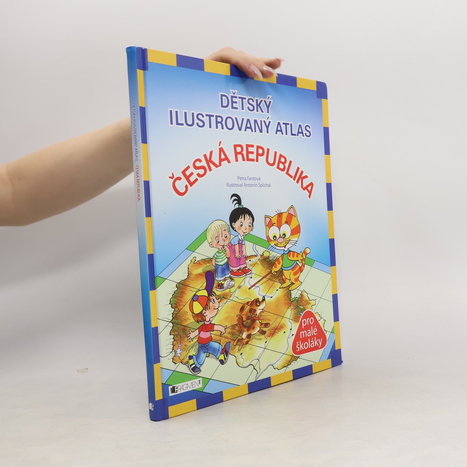 Antonín Šplíchal Dětský ilustrovaný atlas Česká republika