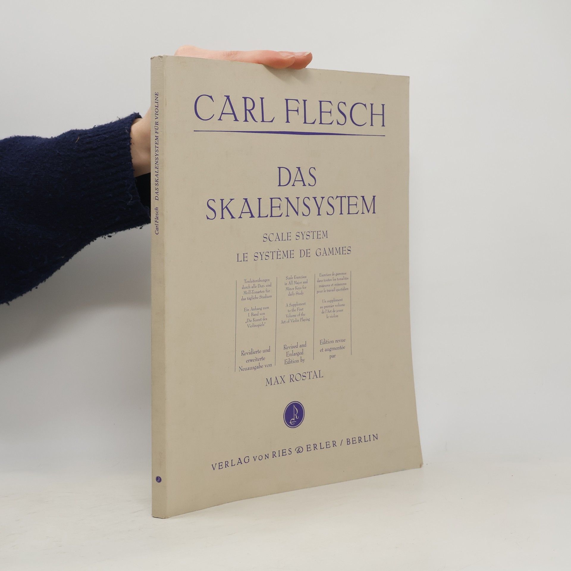 Carl F. Flesch Das Skalensystem