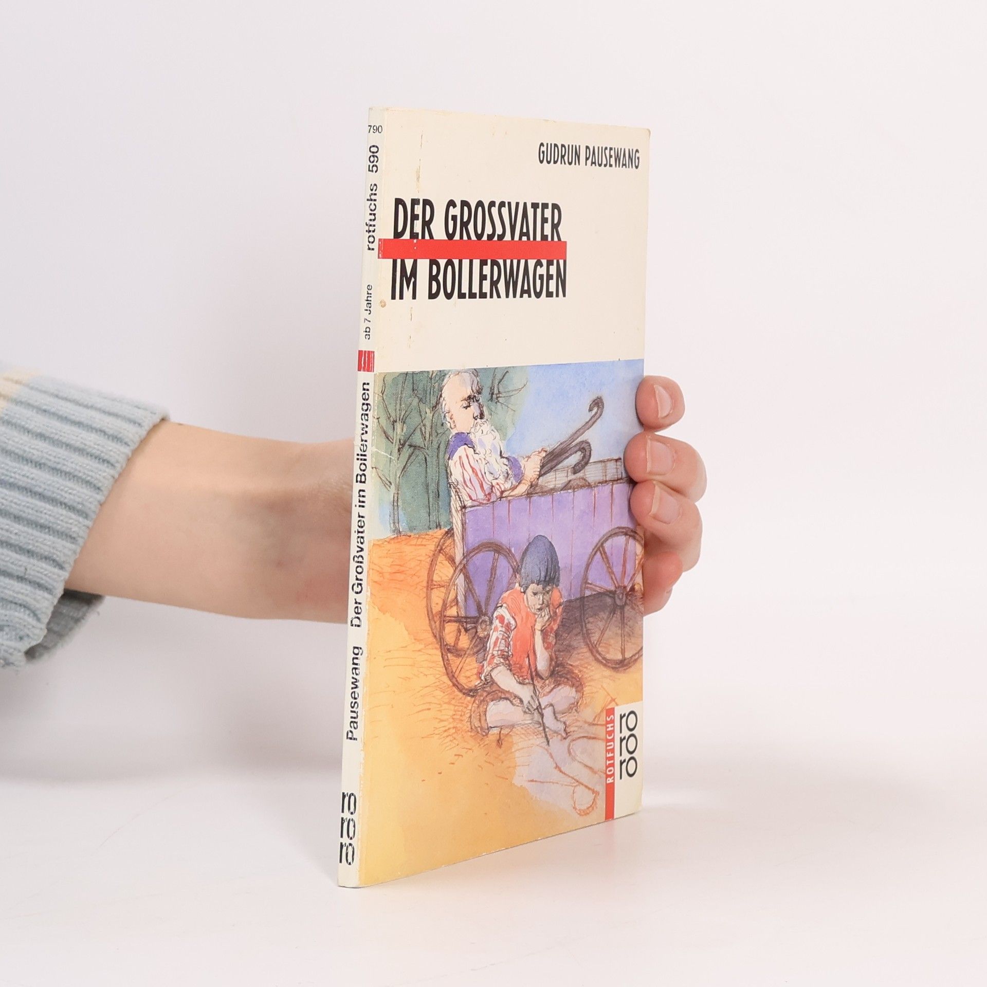 Gudrun Pausenwang Der Grossvater im Bollerwagen