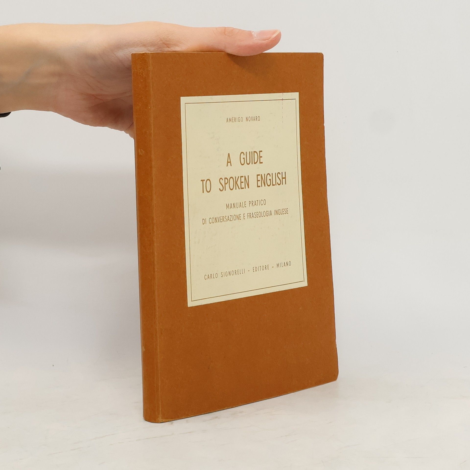 Amerigo Novaro A Guide to Spoken English