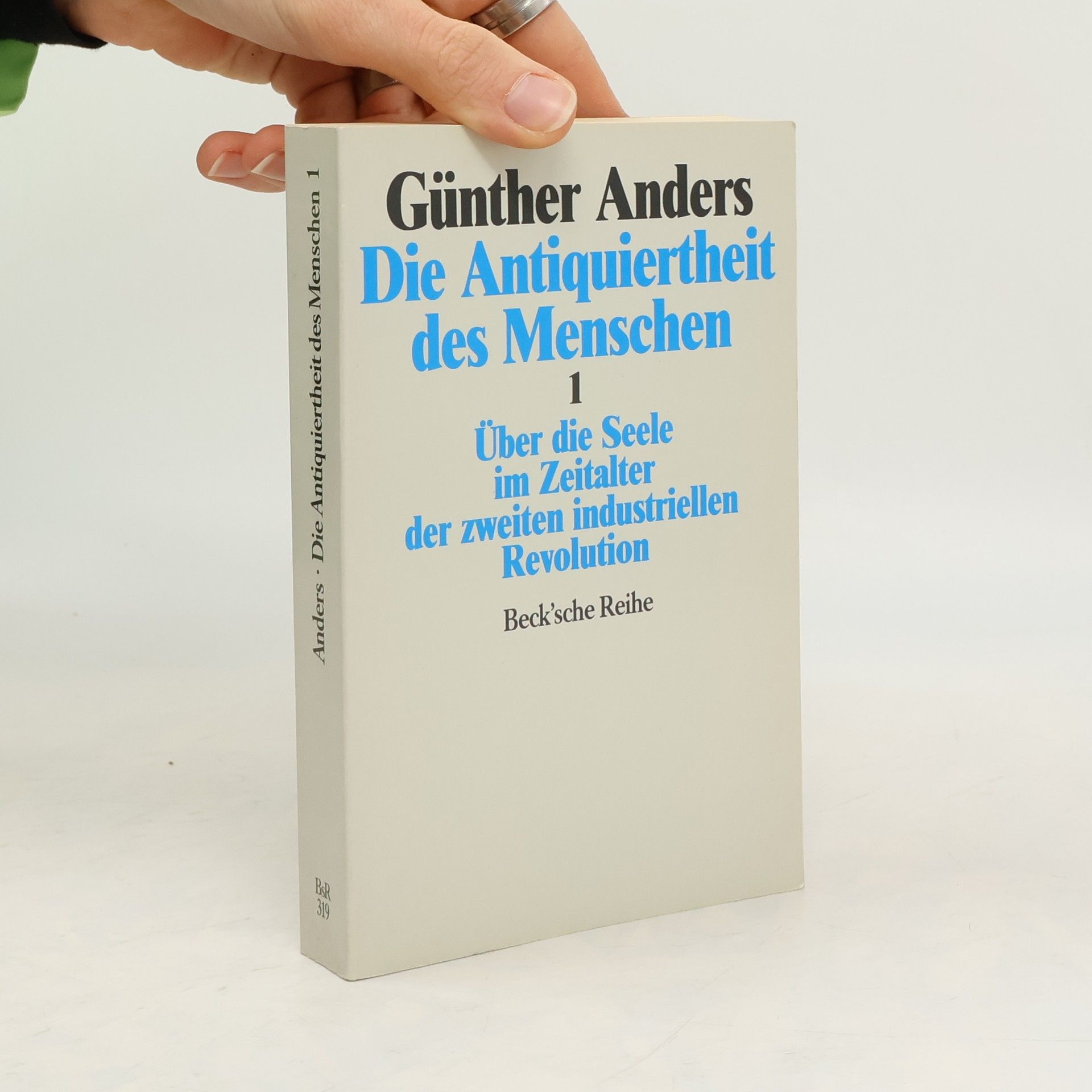 Günther Anders Die Antiquiertheit des Menschen