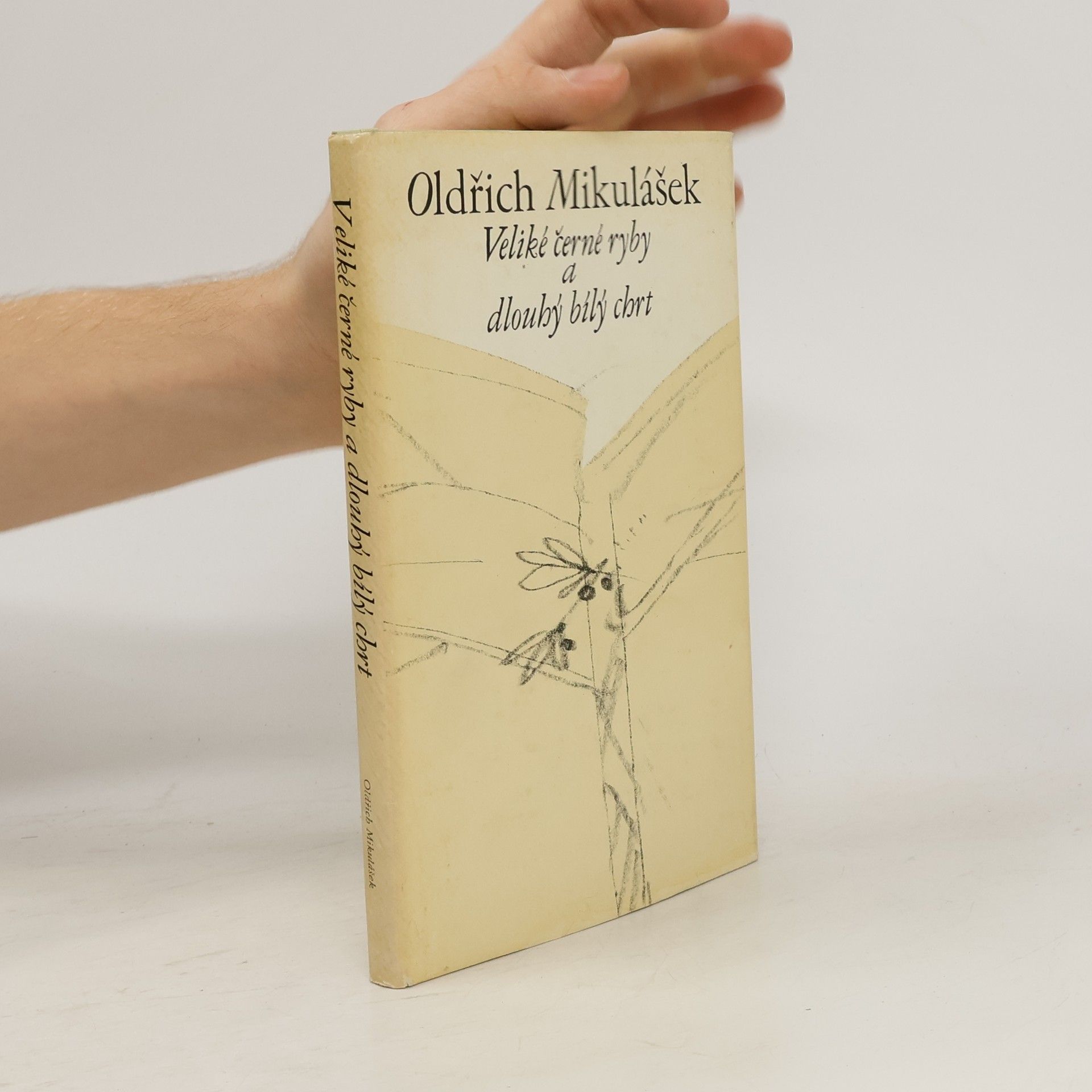 Oldřich Mikulášek Veliké černé ryby a dlouhý bílý chrt