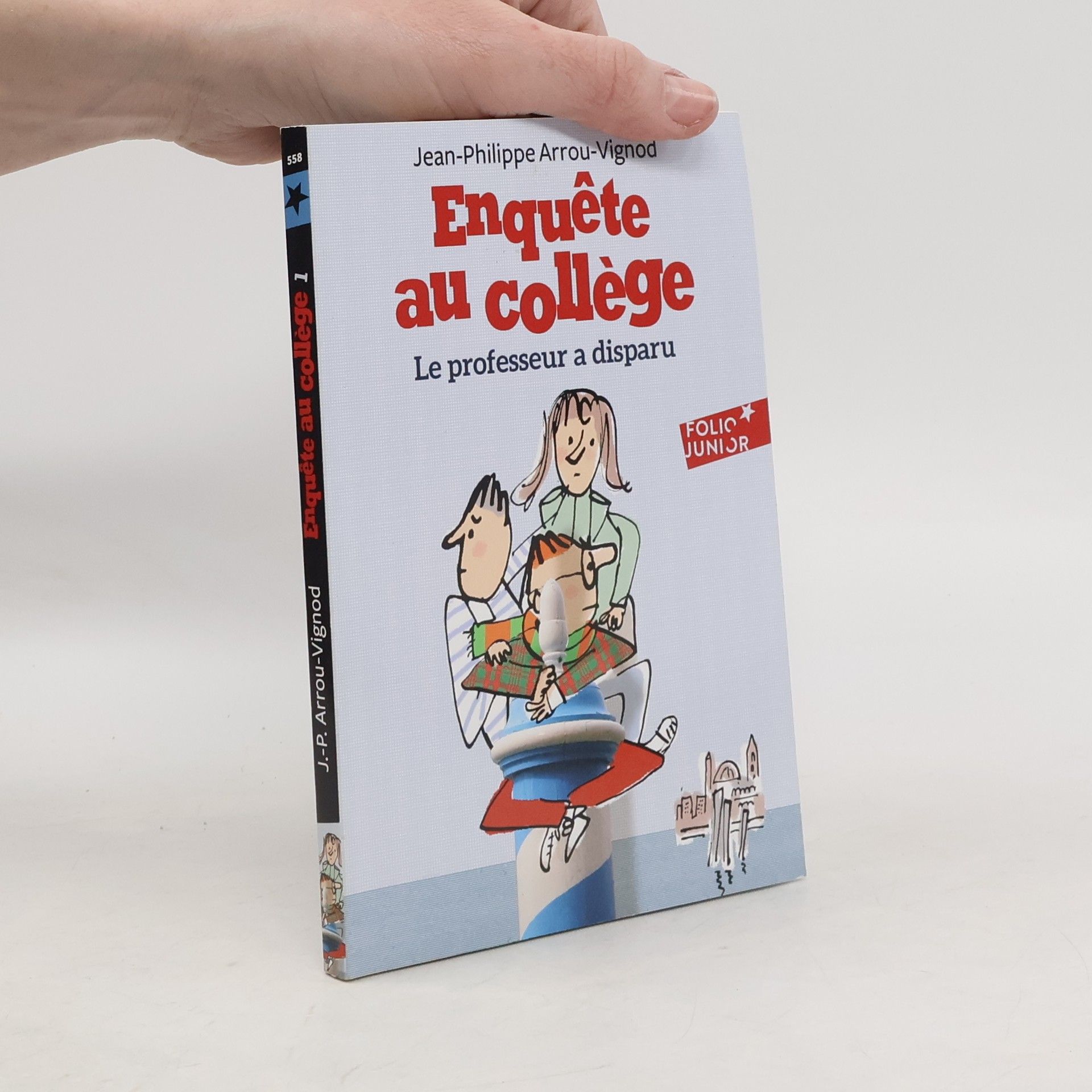 Jean-Phillipe Arrou-Vignod Enquête au collège 1
