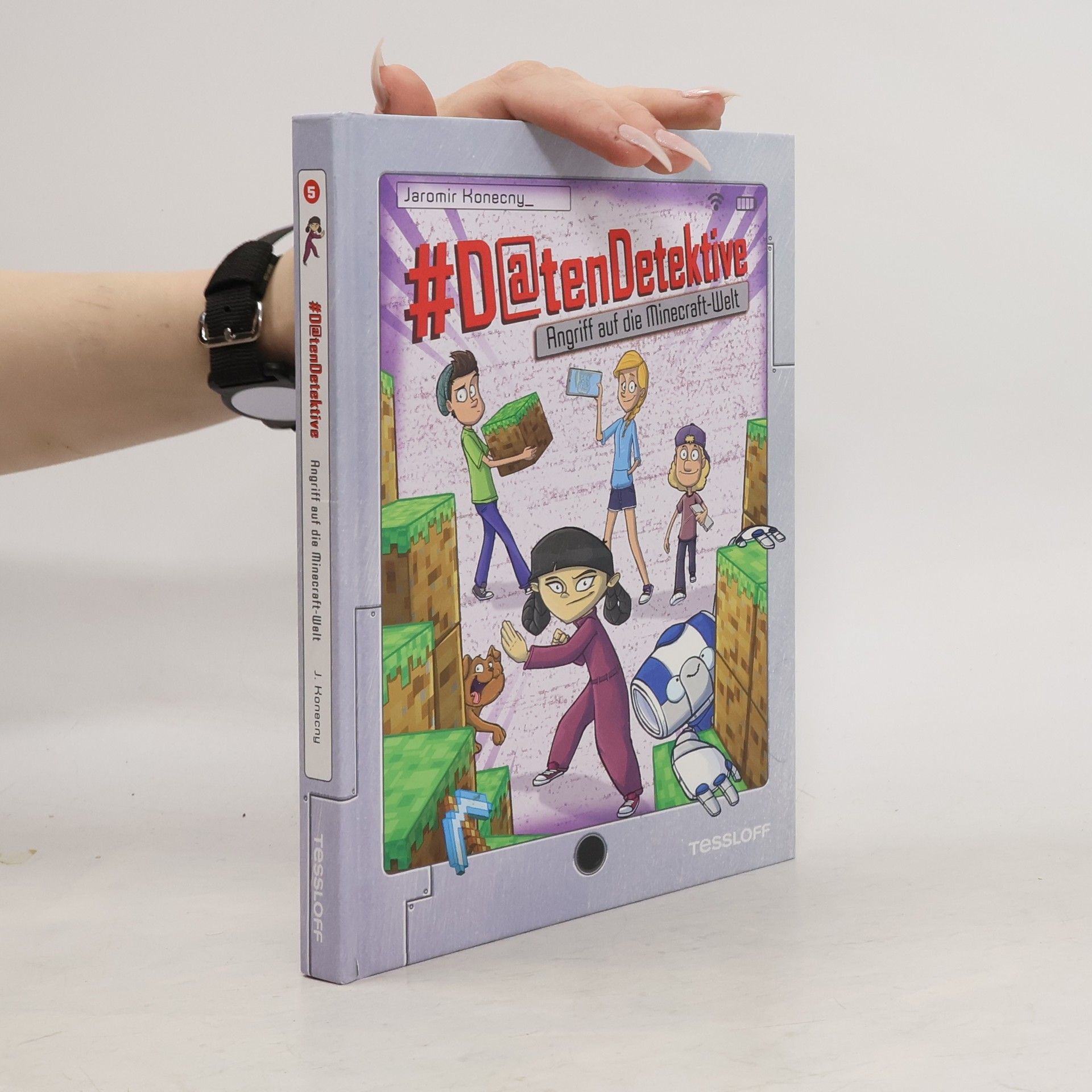 Jaromír Konečný #Datendetektive. Band 5. Angriff auf die Minecraft-Welt