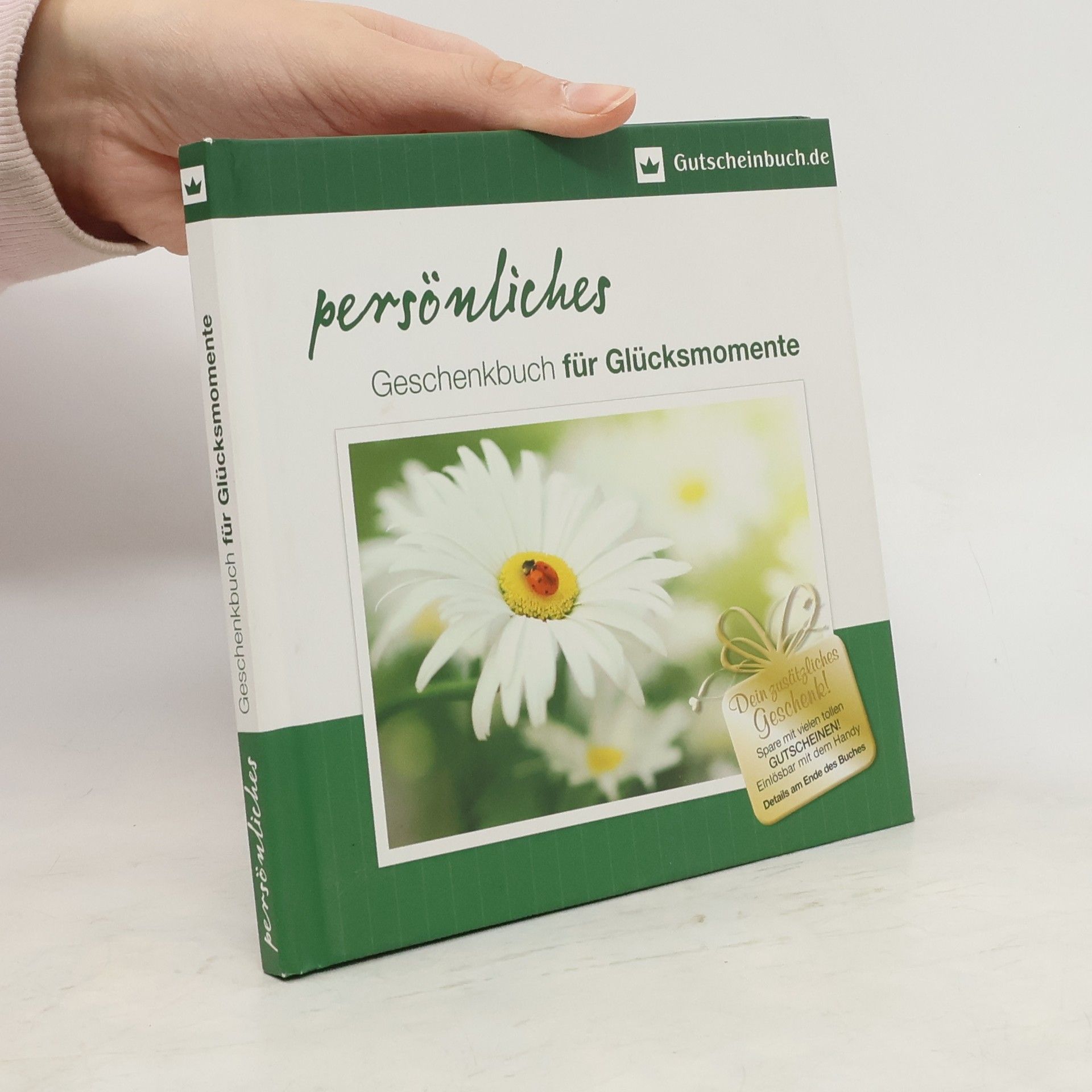 Persönliches Geschenkbuch für Glücksmomente