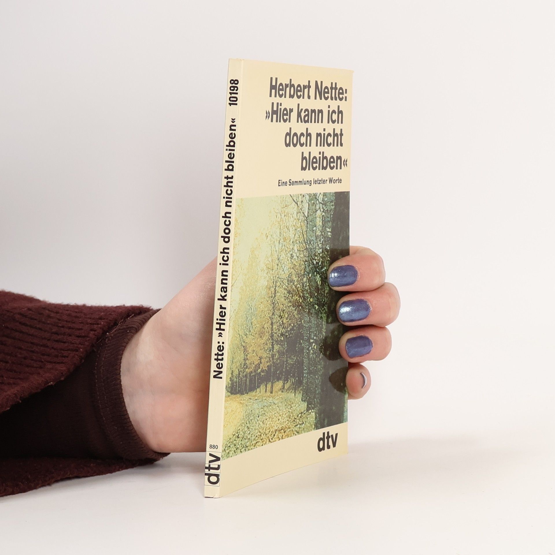 Hier kann ich doch nicht bleiben