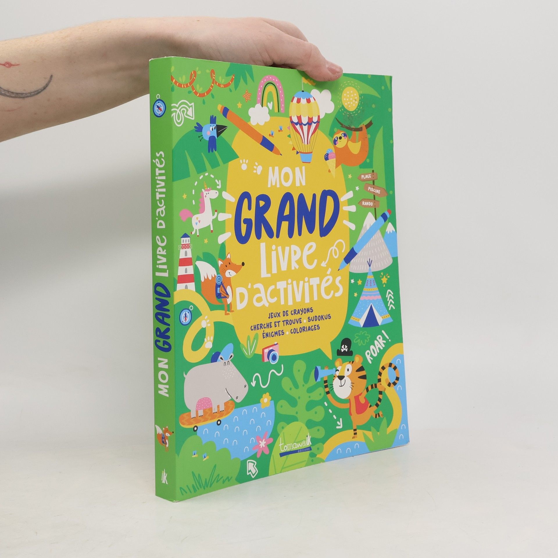 Collectif d'auteurs Mon grand livre d'activités