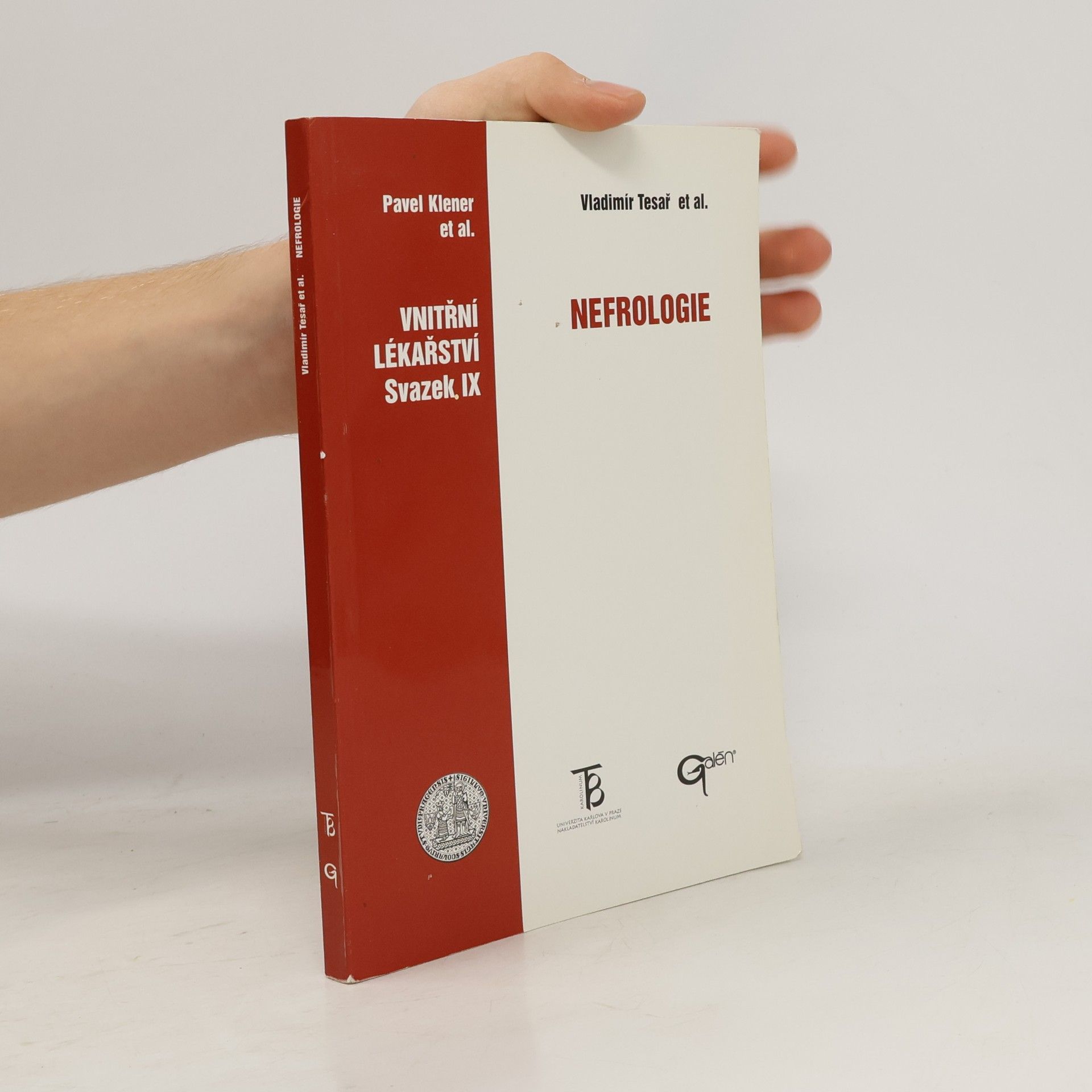 AA.VV. Vnitřní lékařství. Svazek IX, Nefrologie