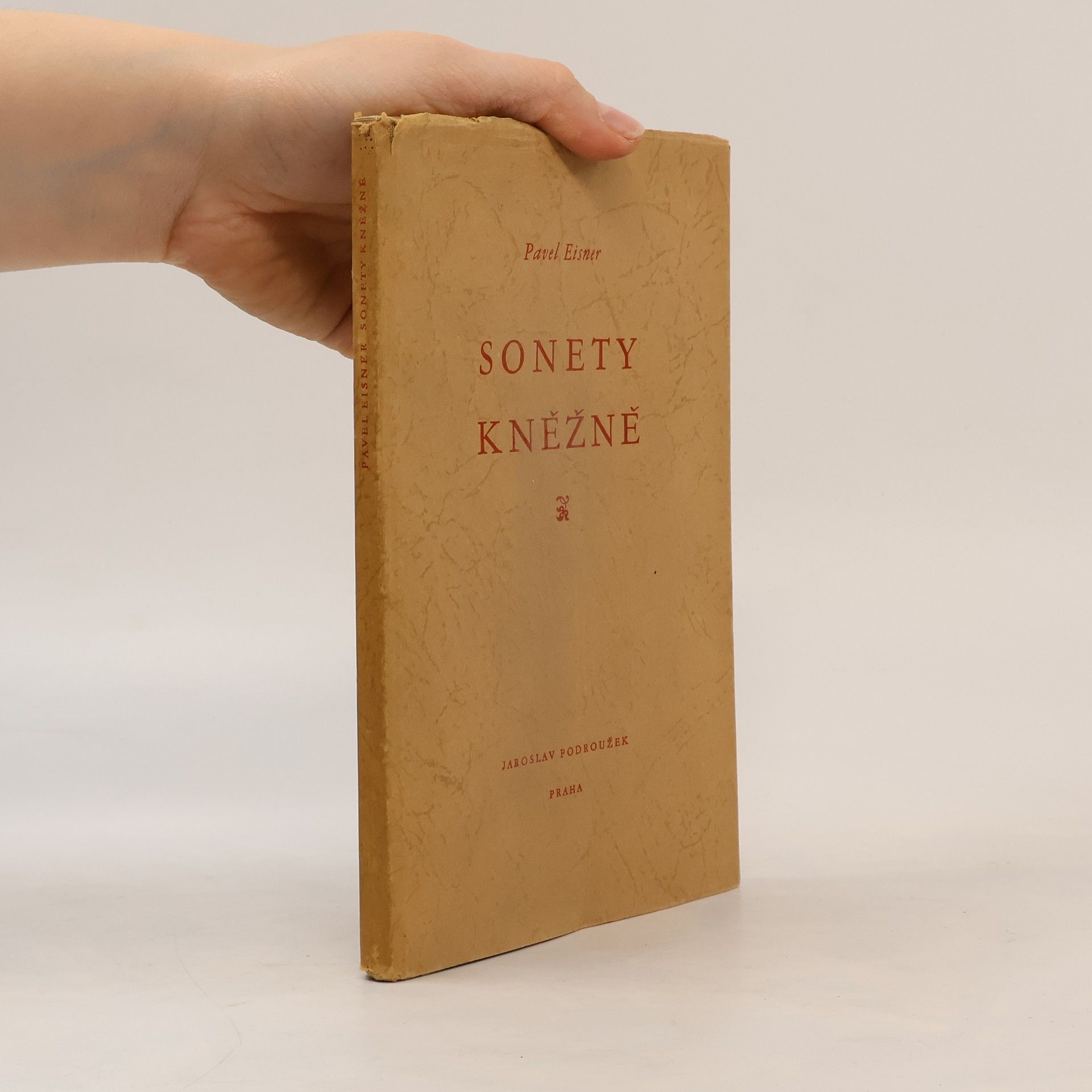 Pavel Eisner Sonety kněžně