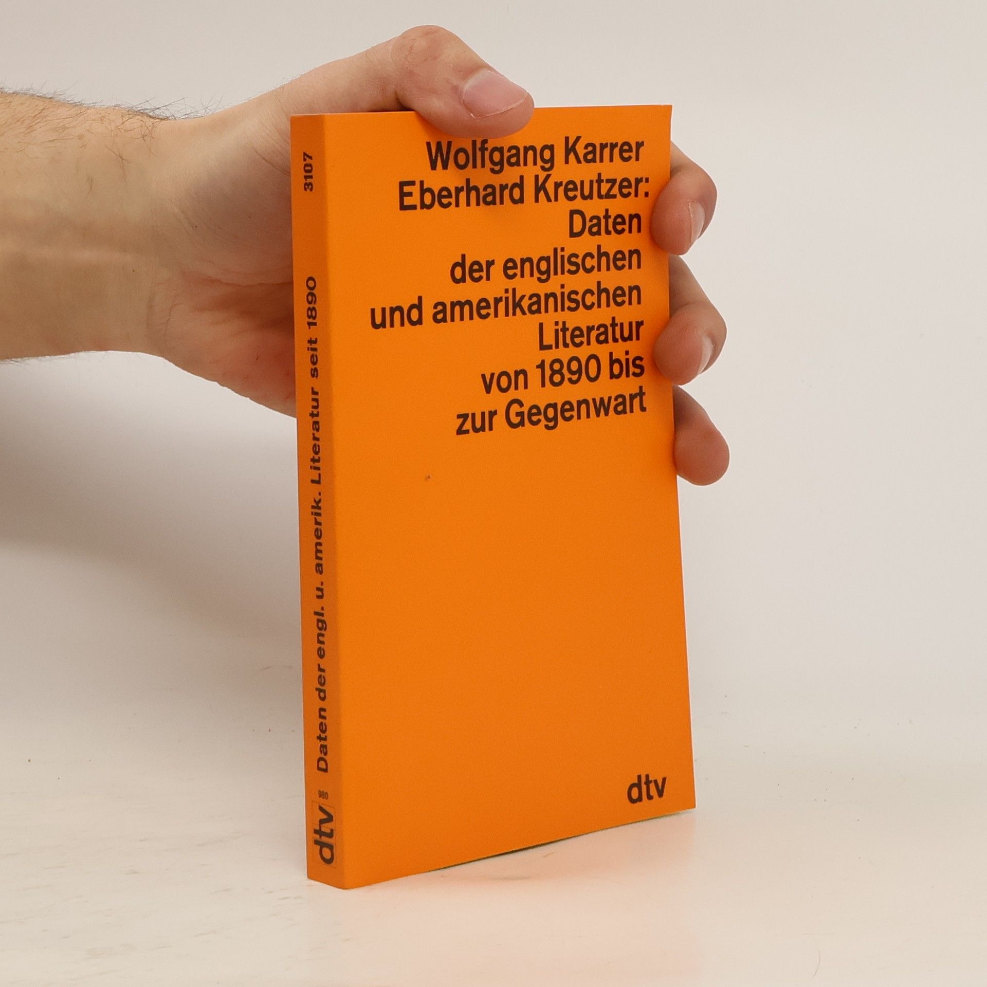 Wolfgang Karrer Daten der englischen und amerikanischen Literatur