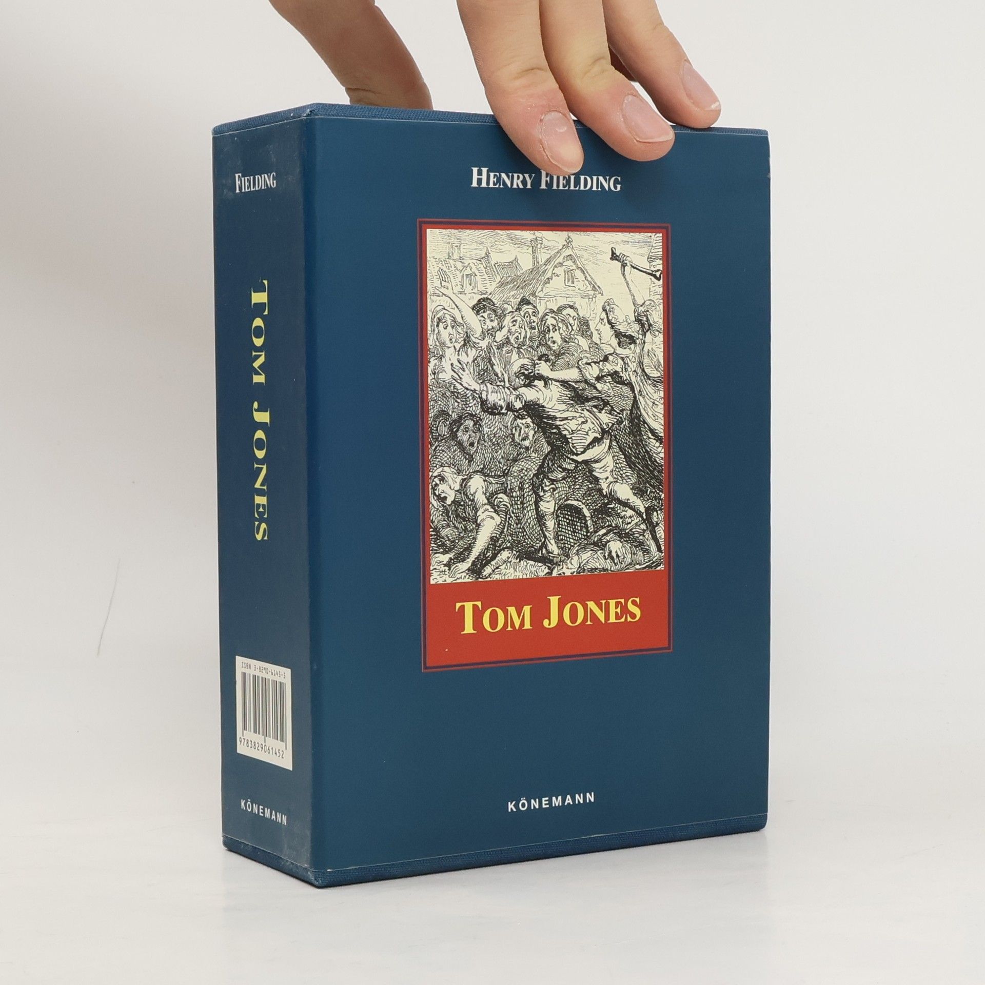 Henry Fielding Tom Jones 1-2 (dva svazky v boxu)