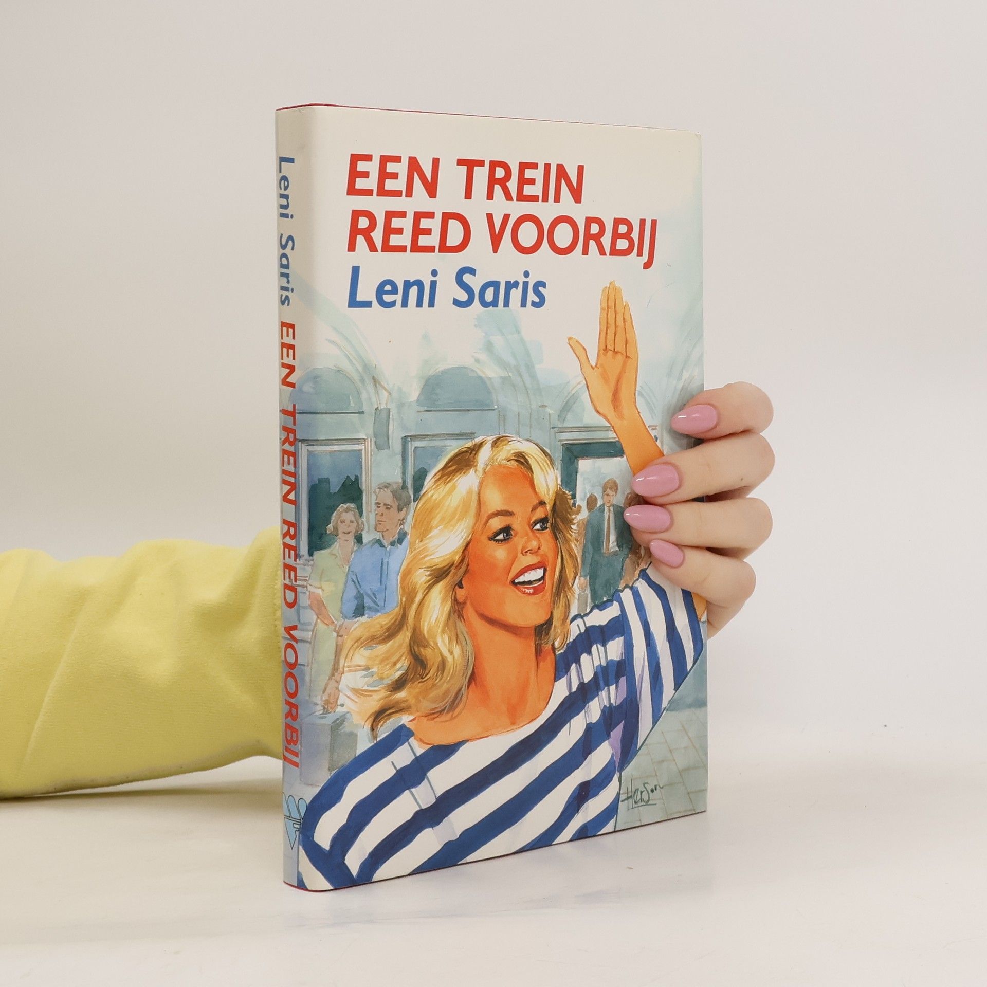 Een trein reed voorbij