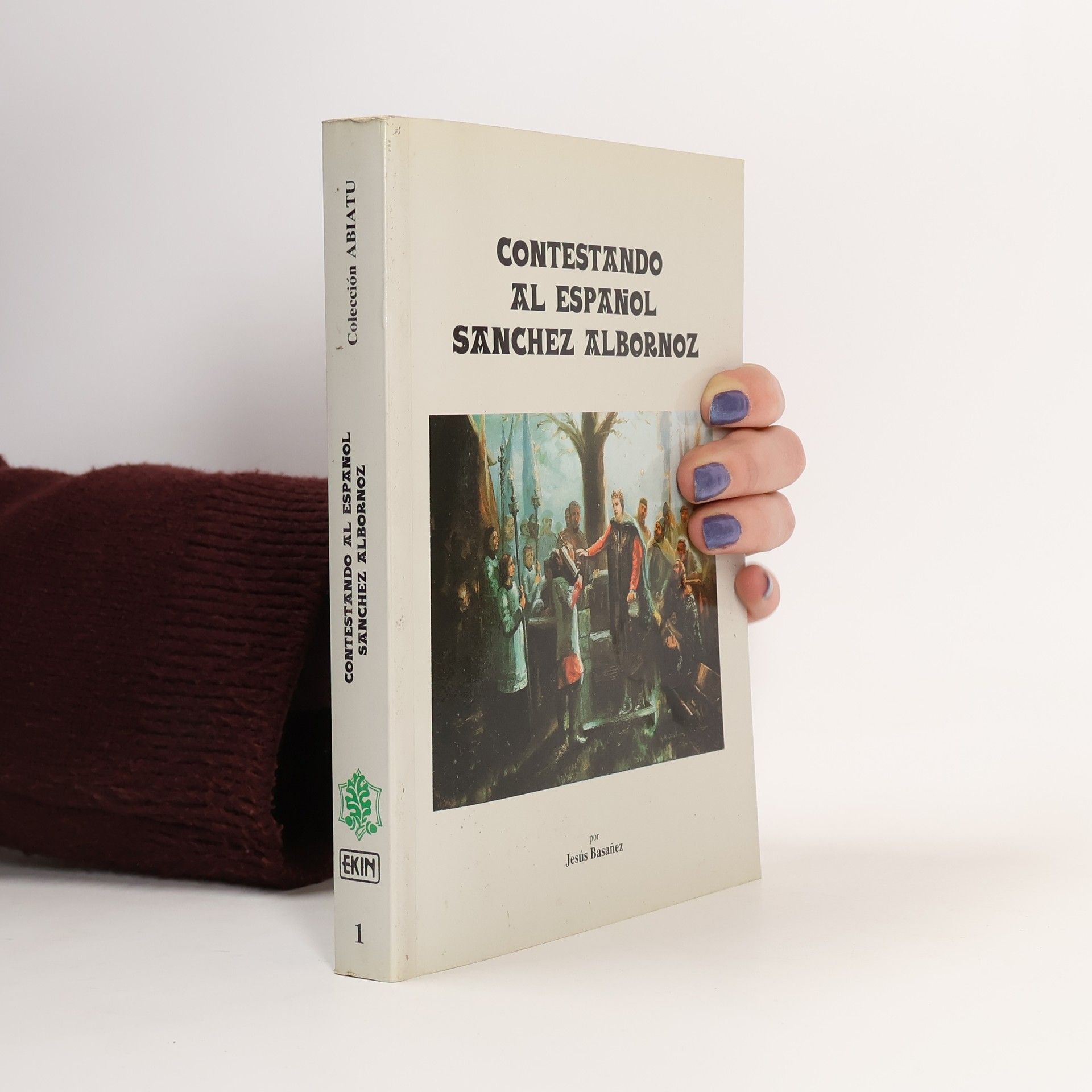 Jesús Basañez Contestando al español Sánchez Albornoz