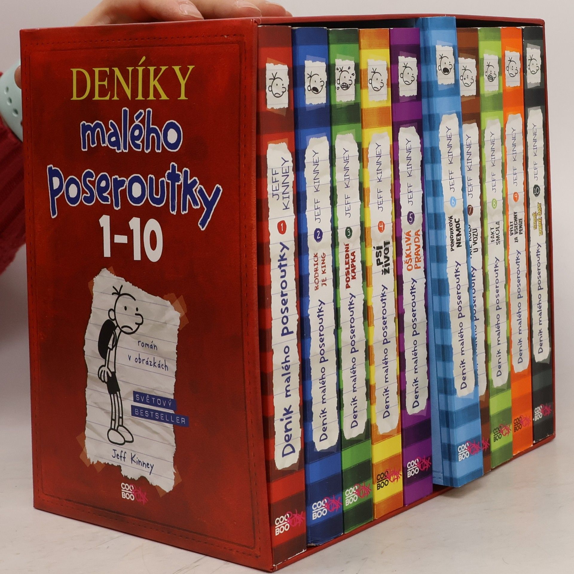 Veronika Volhejnová Deník malého poseroutky 1-10 (box)