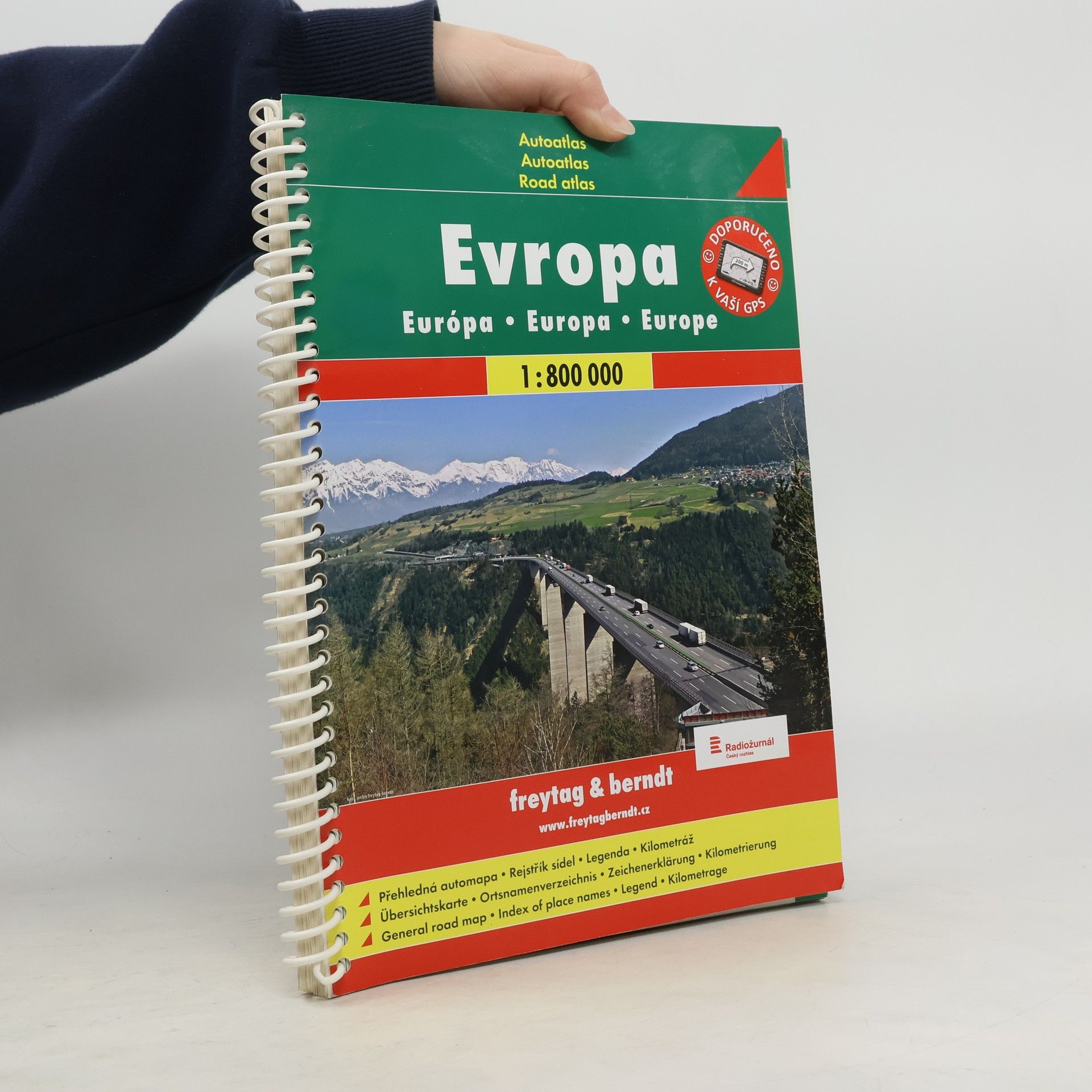 Collectif d'auteurs Autoatlas Evropa. Európa, Europa, Europe. 1:800 000