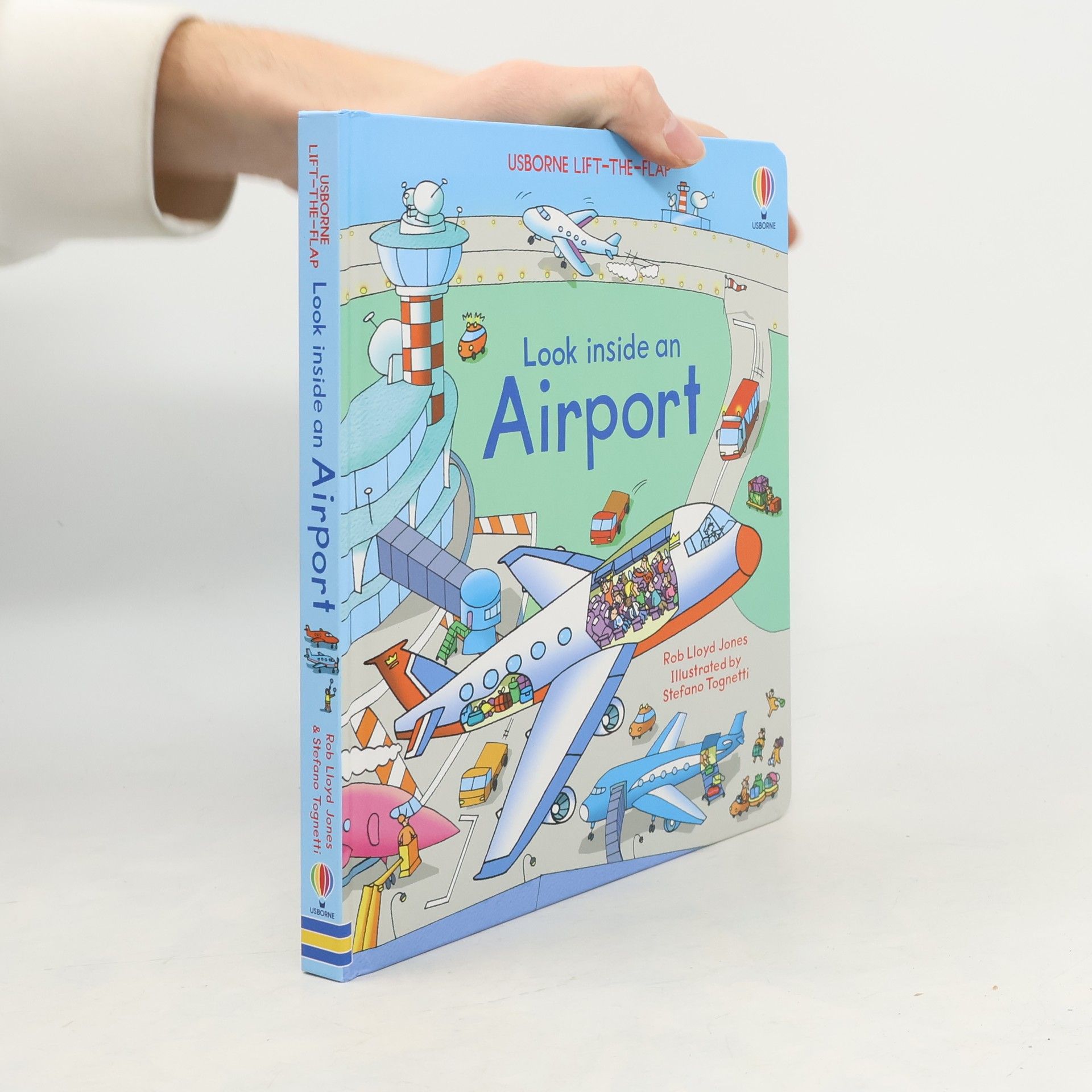Stefano Tognetti Look inside an airport : with over 50 flaps to lift and other exciting surprises
