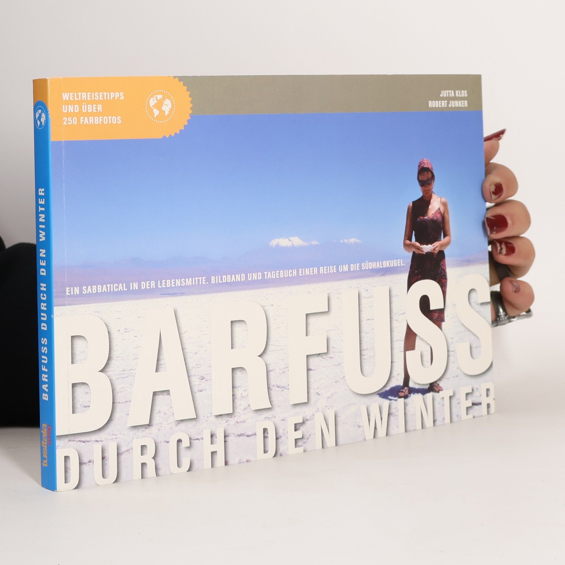 Jutta Klos Barfuss durch den Winter
