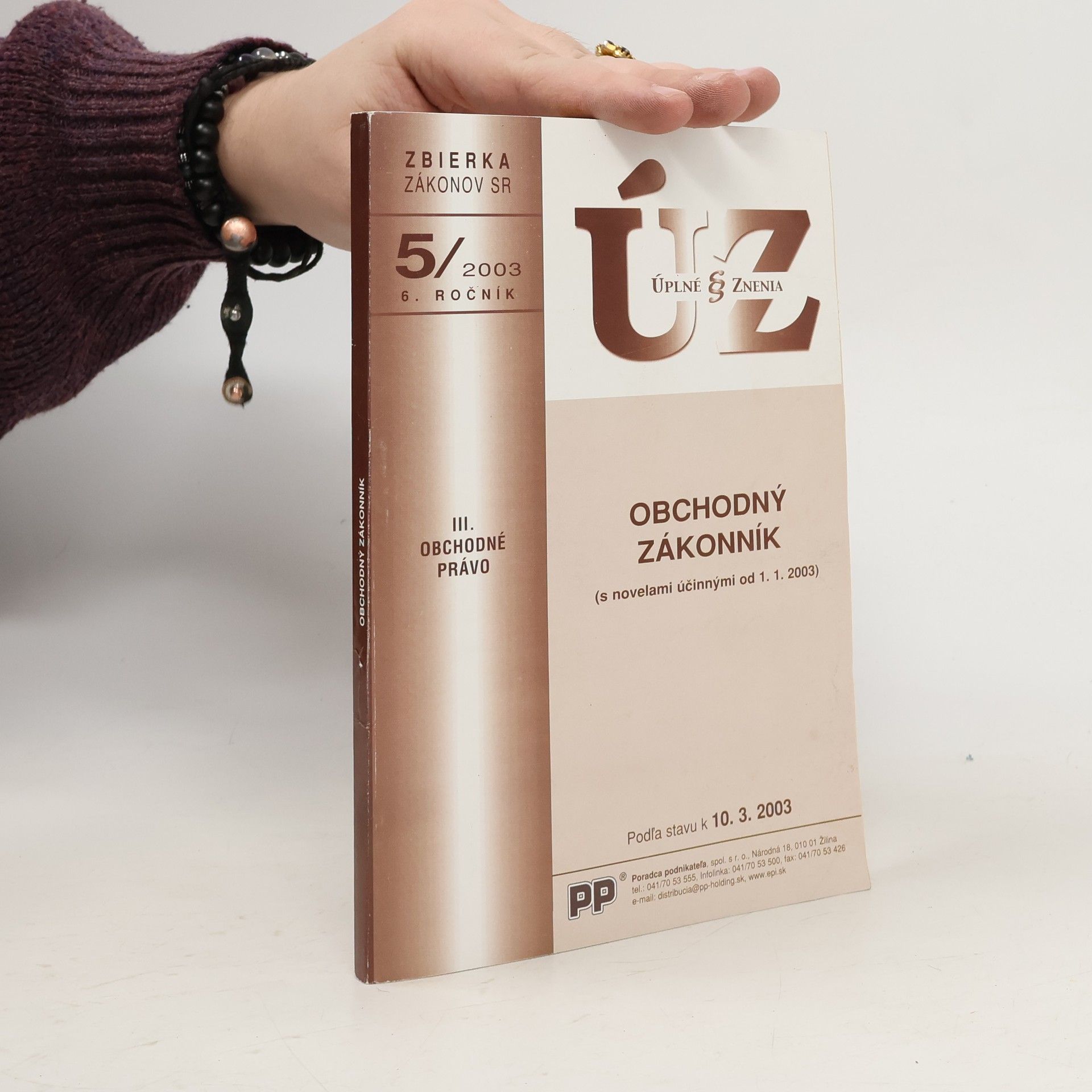 Autorenkollektiv Obchodný zákonník 5/2003