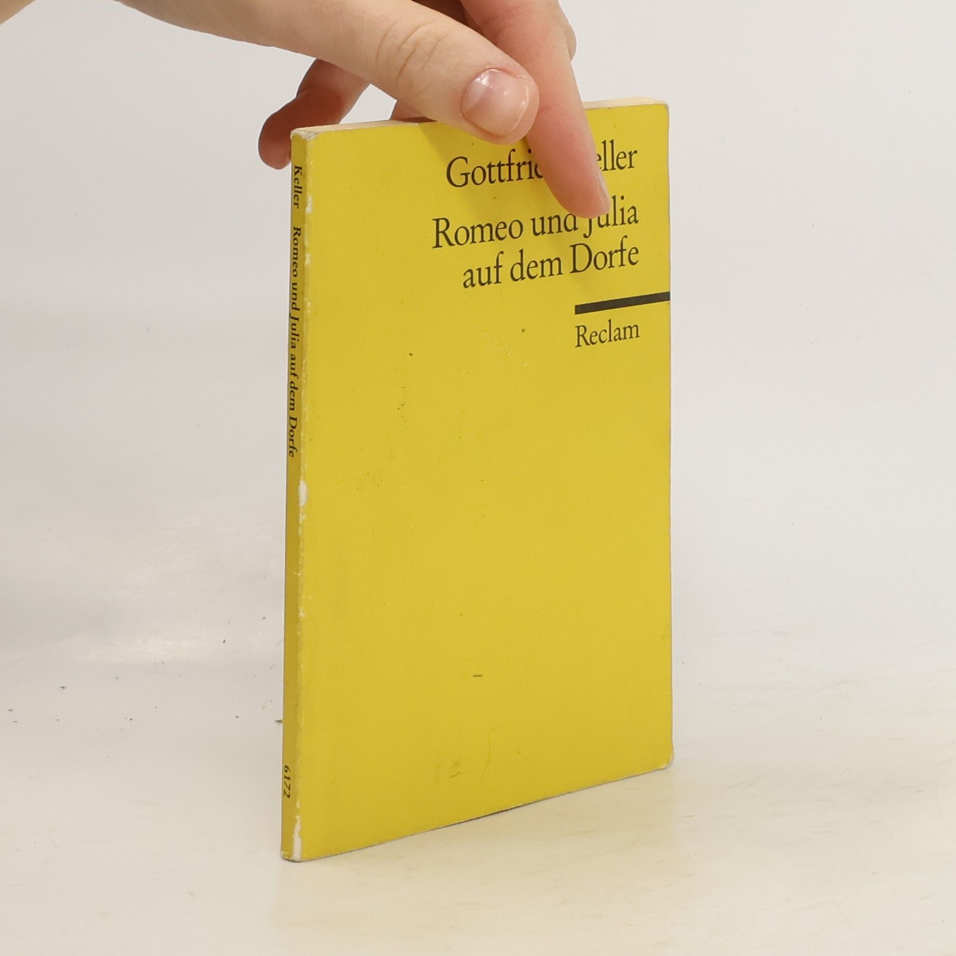Gottfried Keller Romeo und Julia auf dem Dorfe