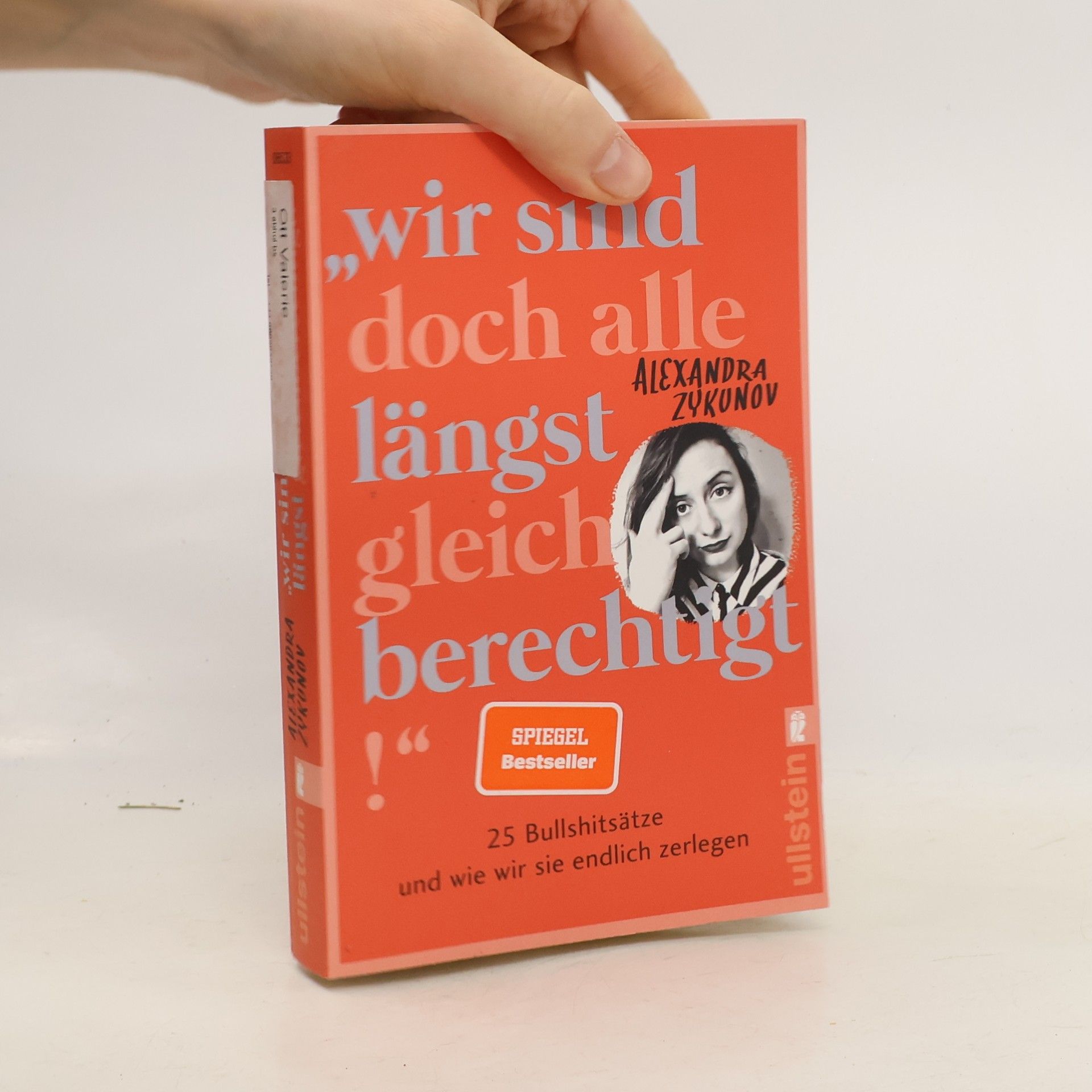 Alexandra Zykunov "Wir sind doch alle längst gleichberechtigt!"
