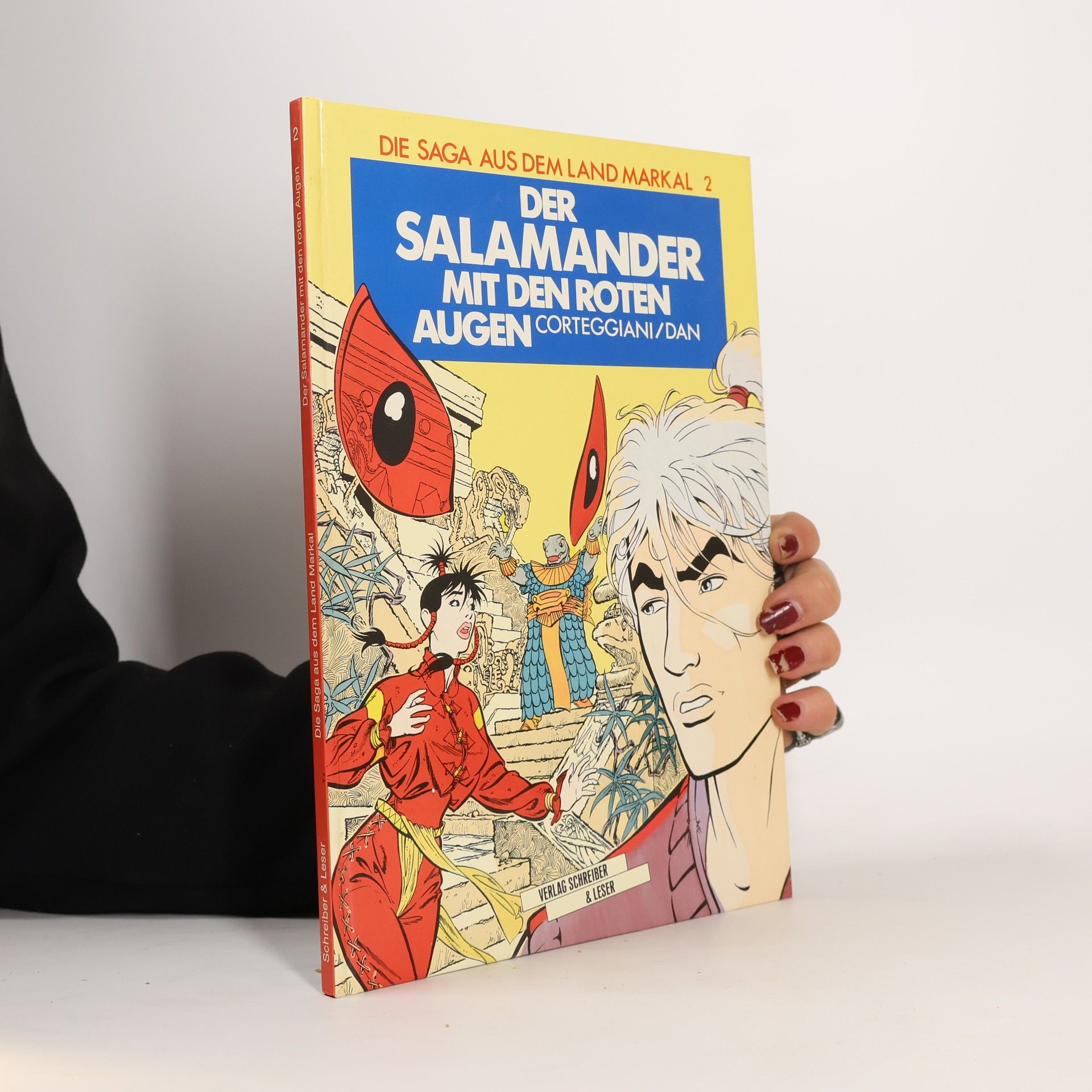 Corteggiani Die Saga aus dem Land Markal - 2: Der Salamander mit den roten Augen