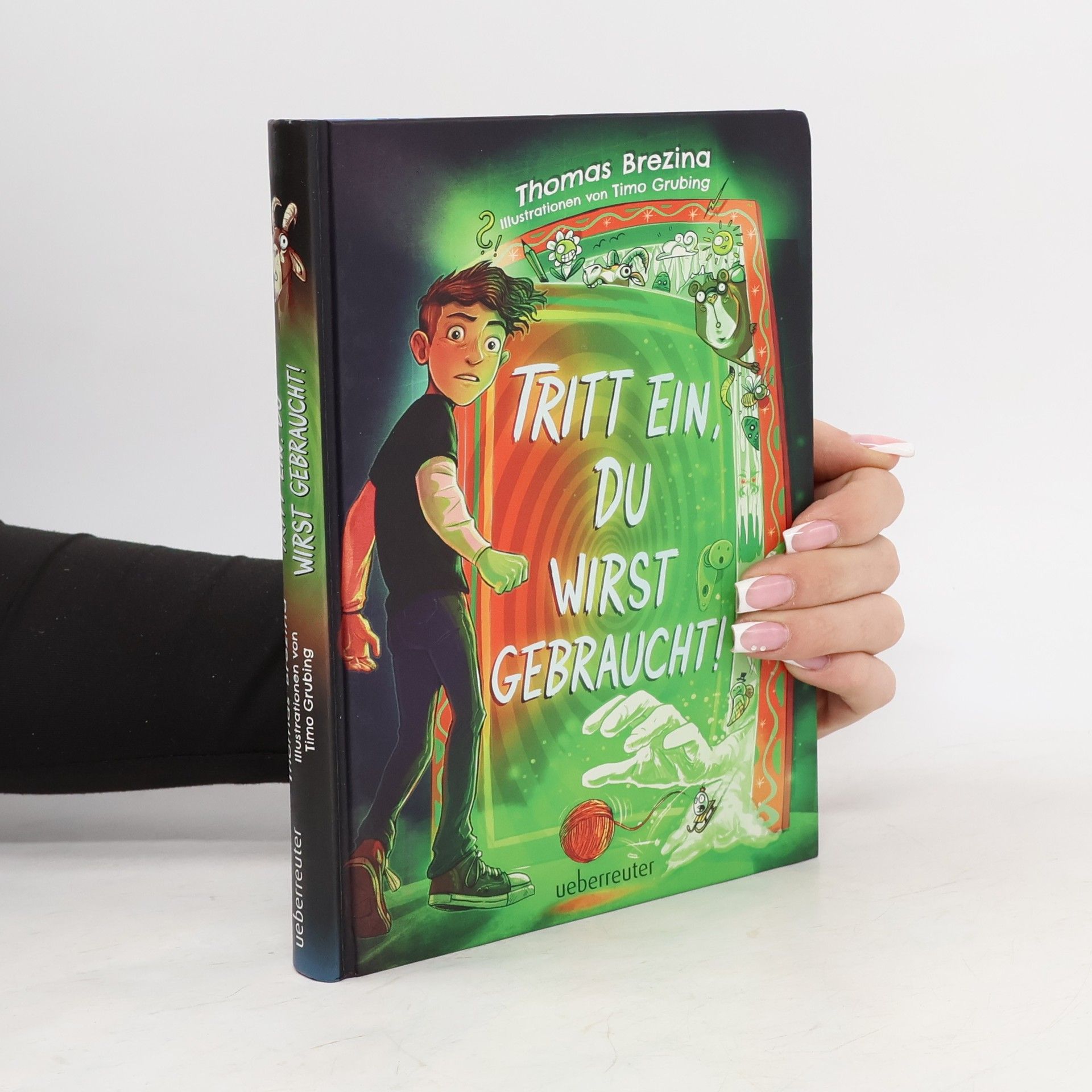 Thomas Brezina Tritt ein, du wirst gebraucht! - Innovatives Abenteuer-Wendebuch, leicht zu lesen ab 9 Jahren; (Tritt ein!, Bd. 2)