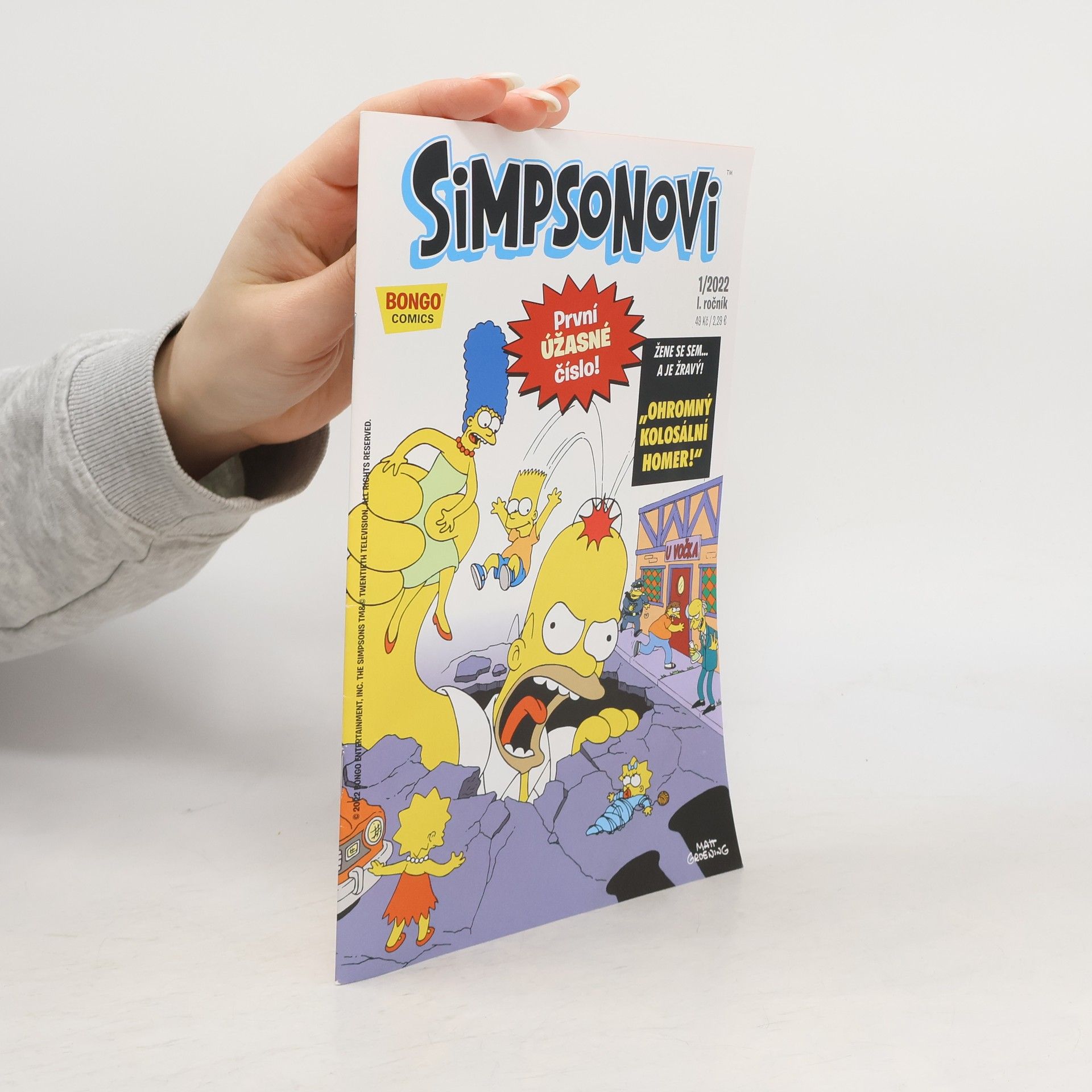 Kolektiv autorů Simpsonovi 1/2022