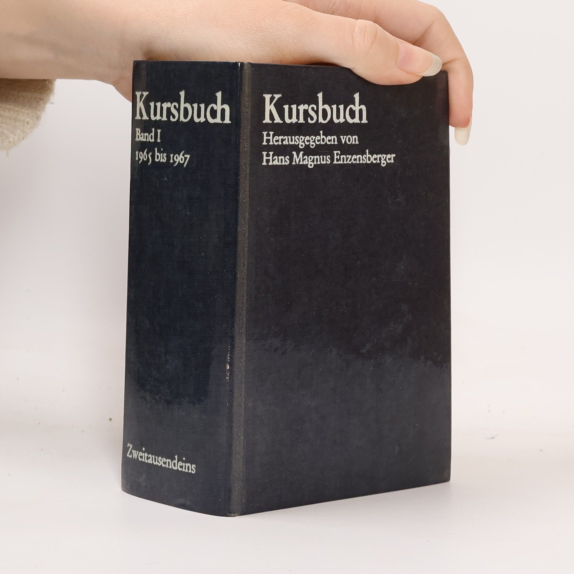 Hans Magnus Enzensberger Kursbuch Band 1