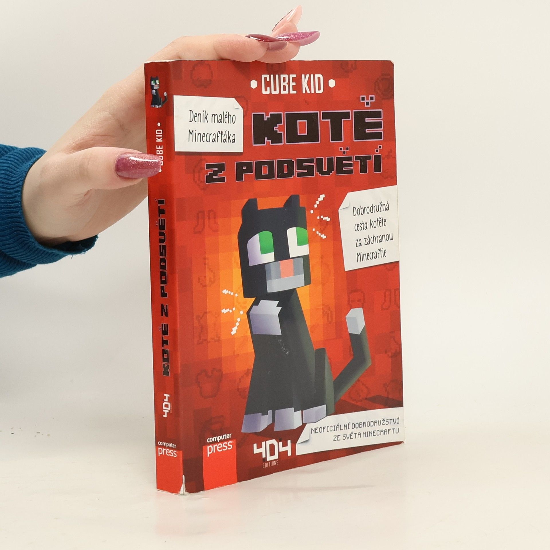 Cube Kid Deník malého Minecrafťáka: Kotě z podsvětí