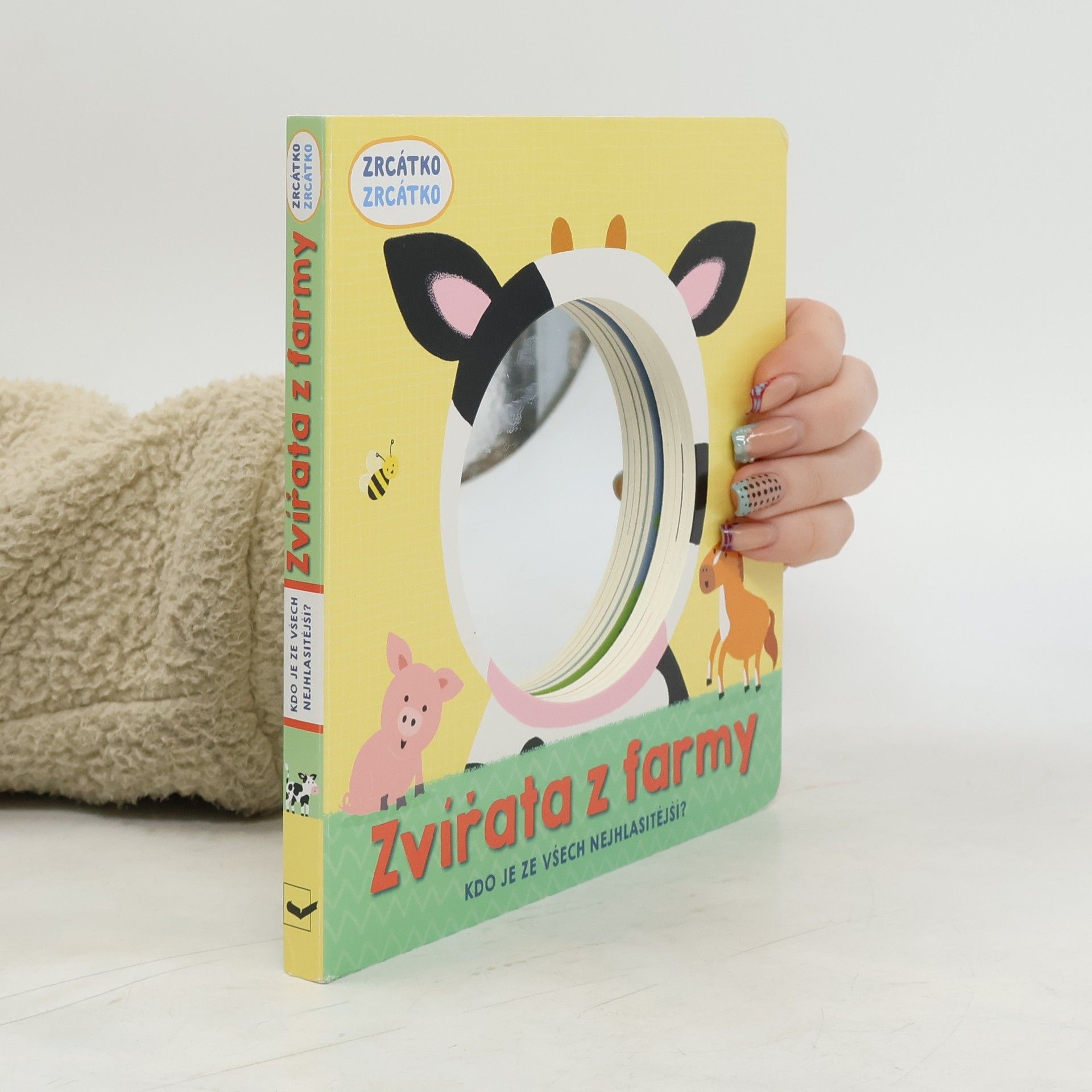 Clare Baggaley Zrcátko Zvířata z farmy