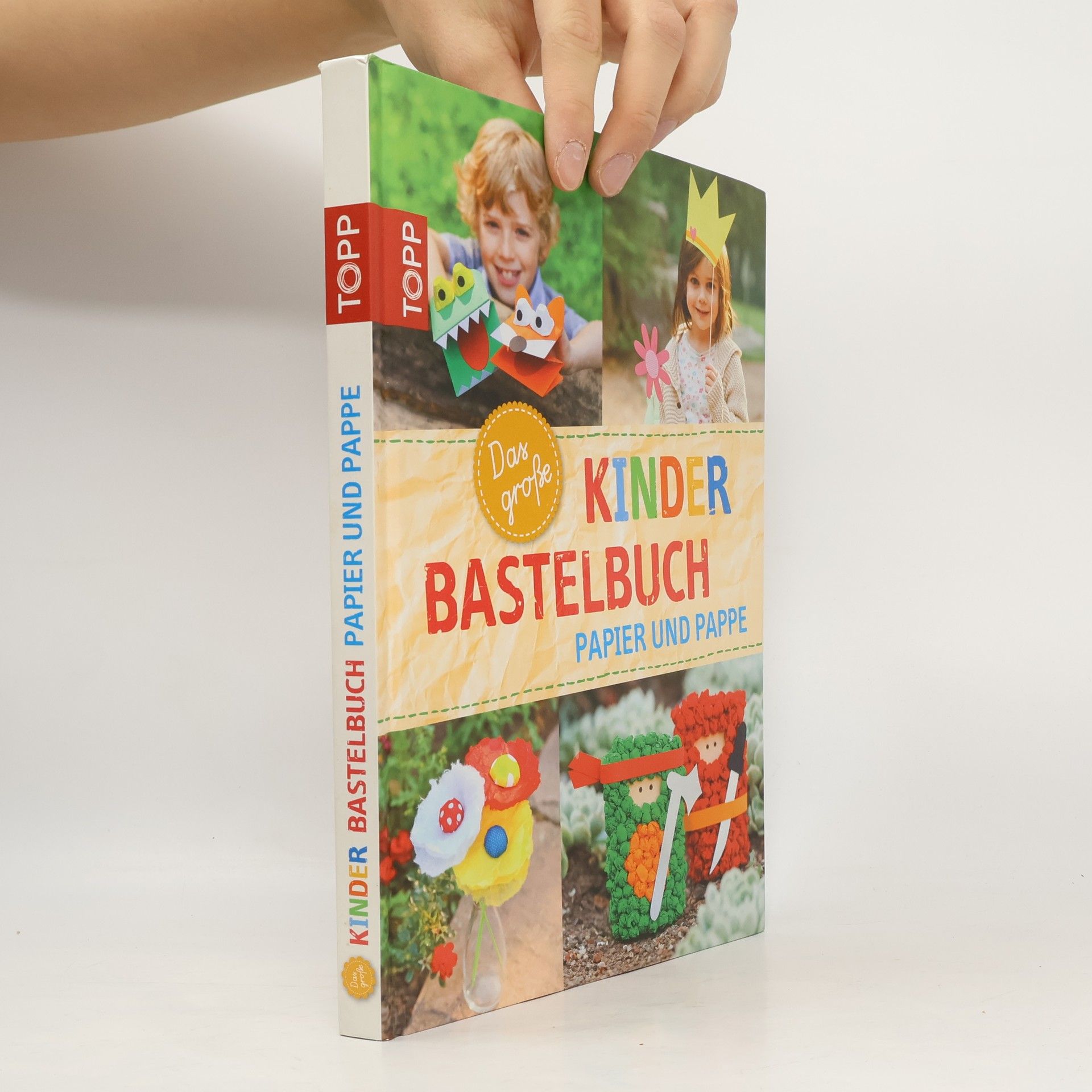Das große Kinderbastelbuch Papier und Pappe