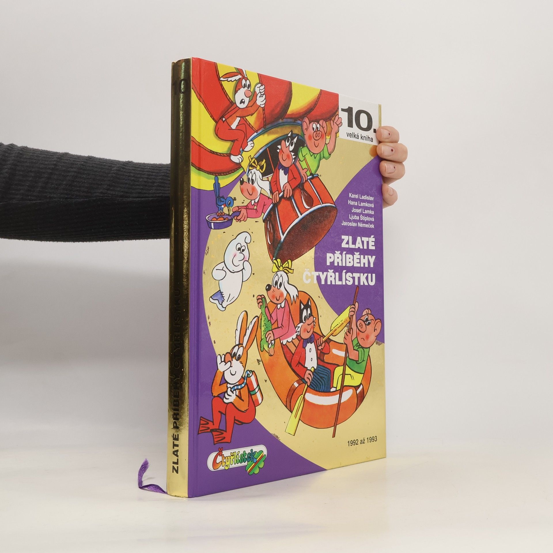 Karel Ladislav Zlaté příběhy Čtyřlístku. 1992-1993
