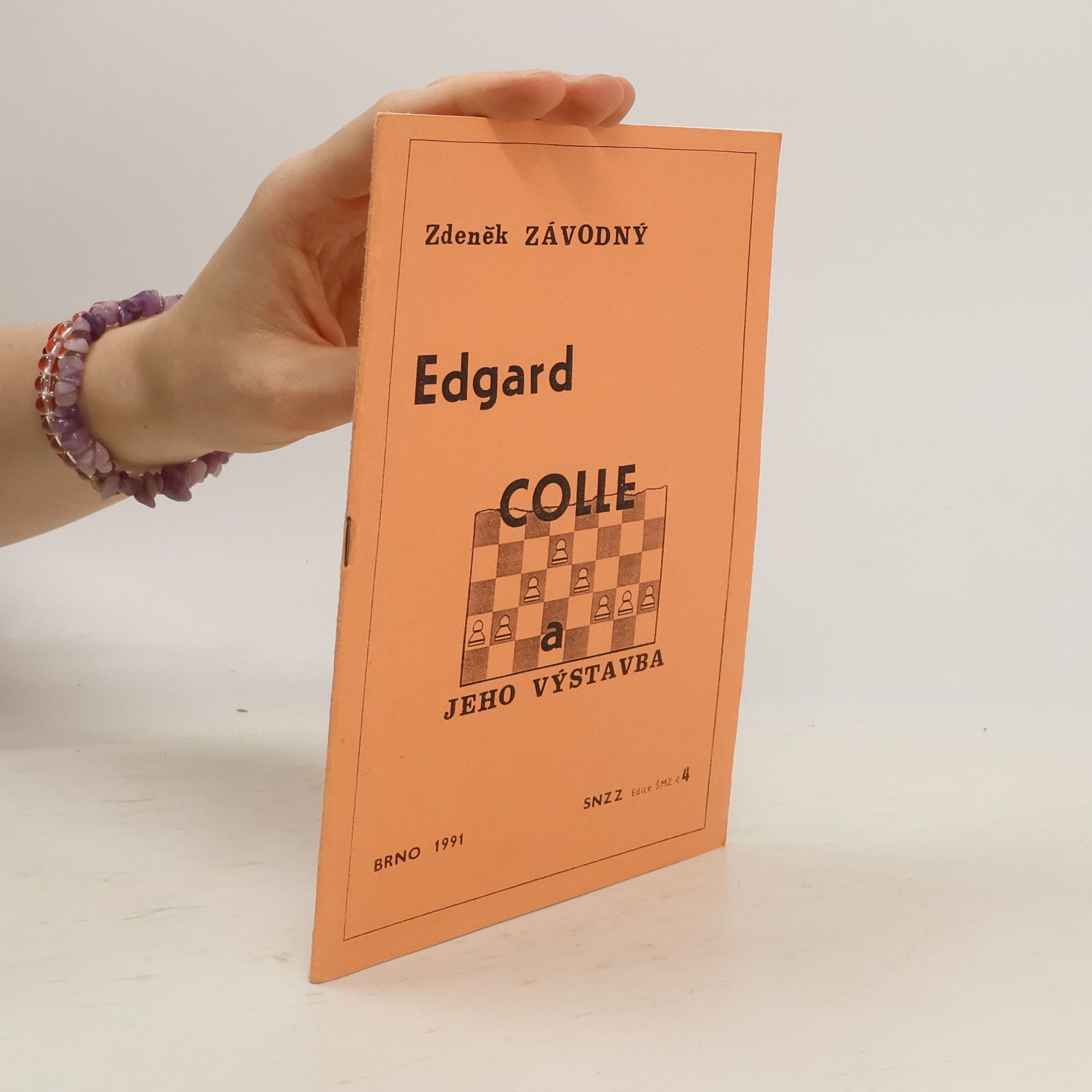 Zdeněk Závodný Edgard Colle a jeho výstava