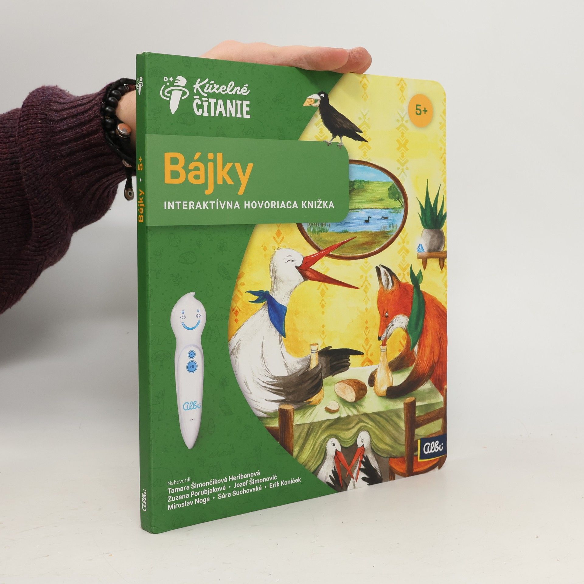 Lucia Grejtáková Bájky : interaktívna hovoriaca knižka