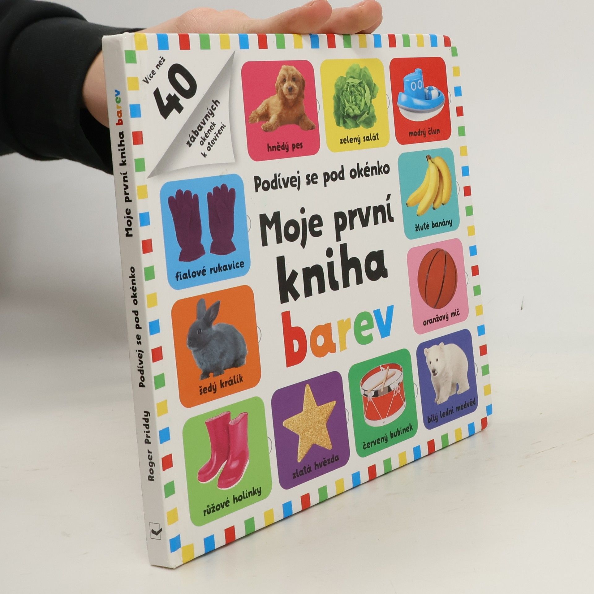 Moje první kniha barev - Podívej se pod obrázek