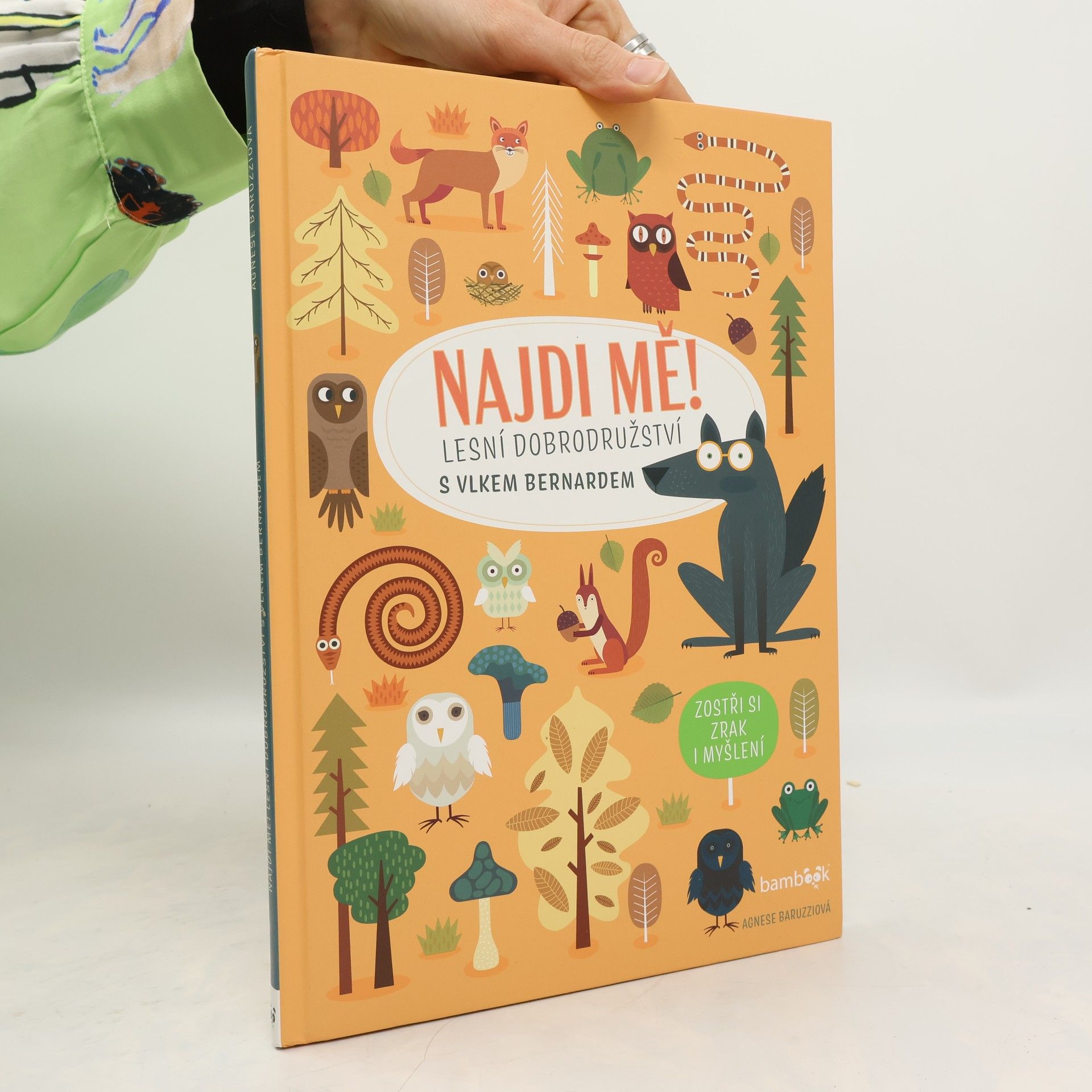 Agnese Baruzzi Najdi mě! Lesní dobrodružství s vlkem Bernardem