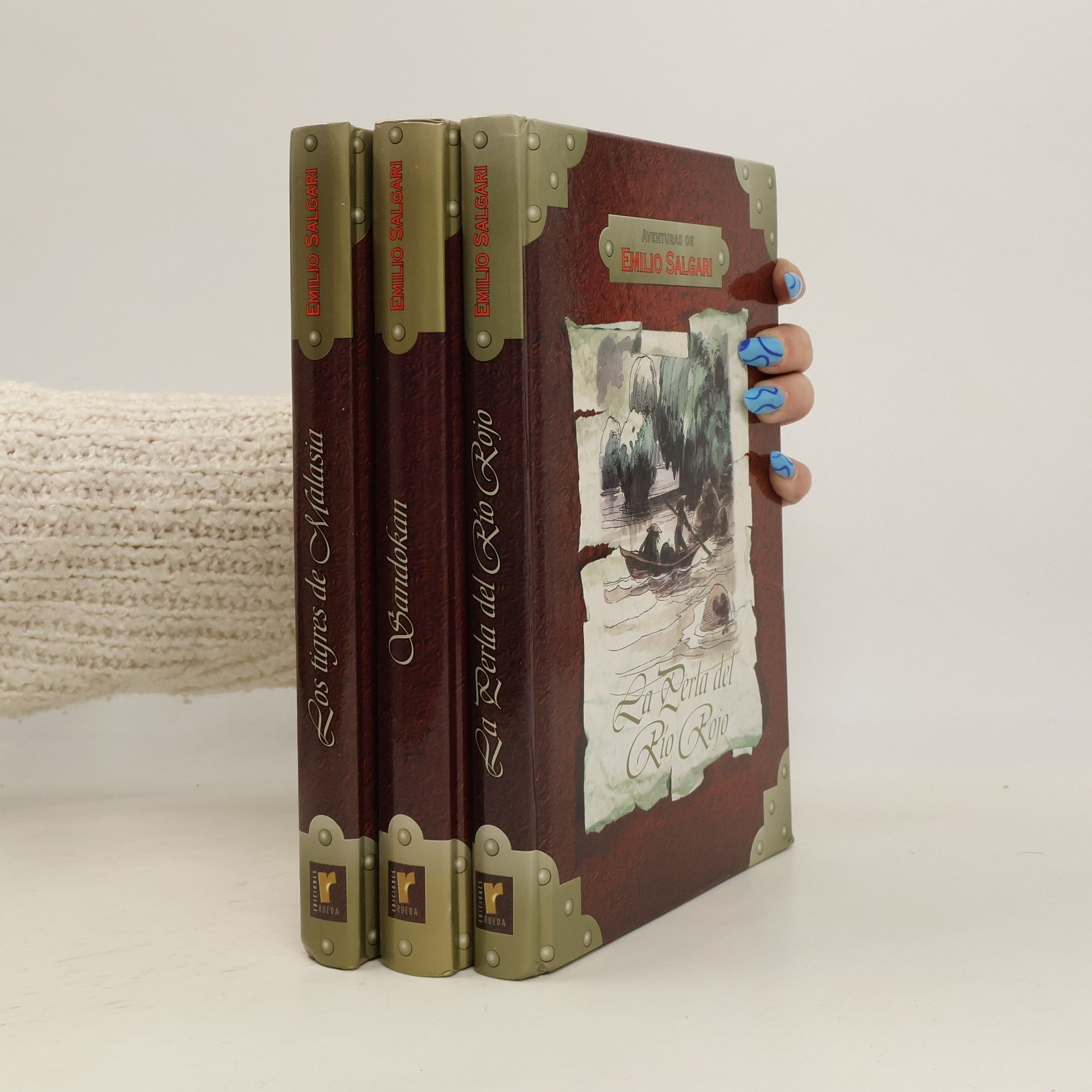 Emilio Salgari Sandokan. Los Tigres de Malasia. La Perla del Rio Rojo