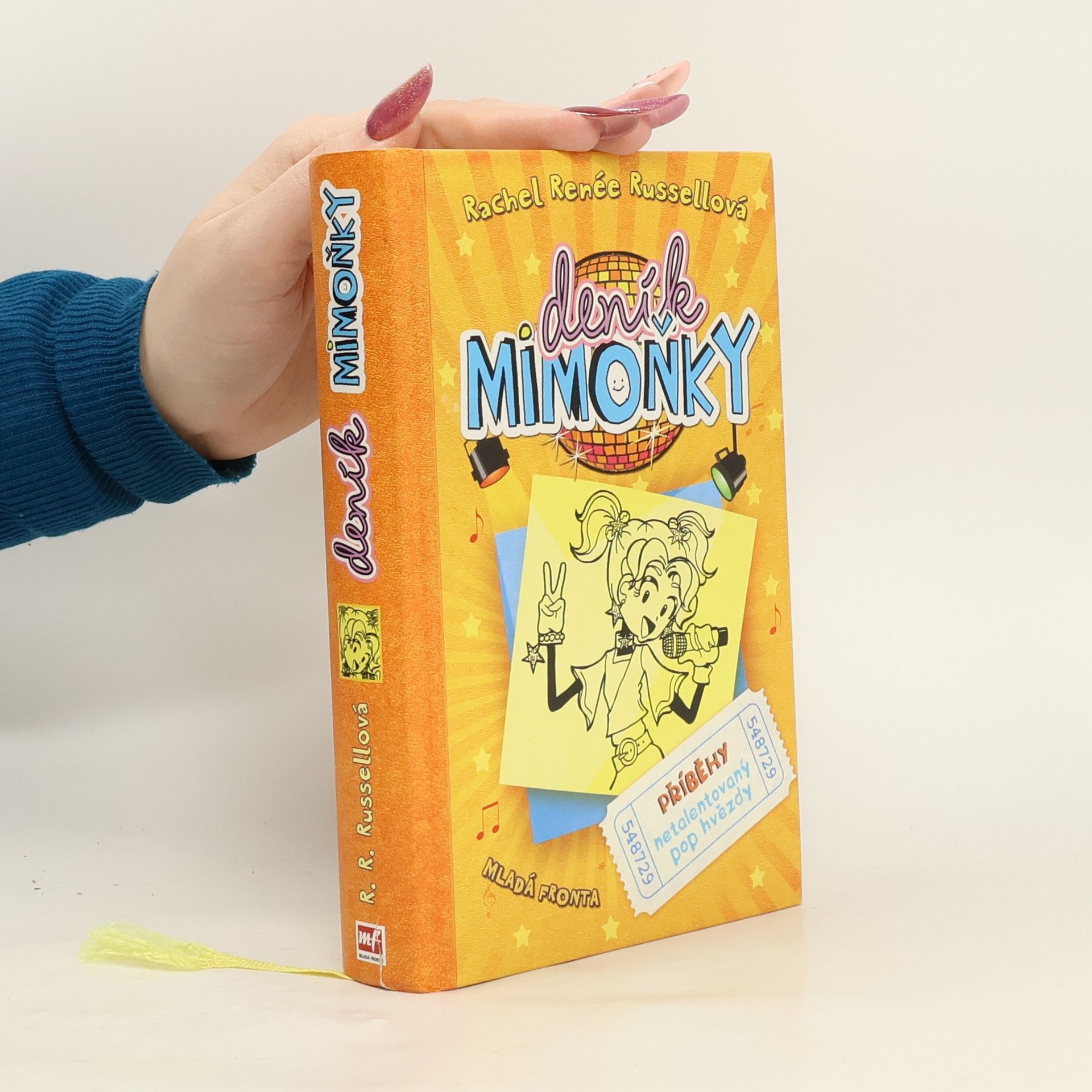 Rachel Renée Russellová Deník mimoňky 3. Příběhy netalentovaný pop hvězdy