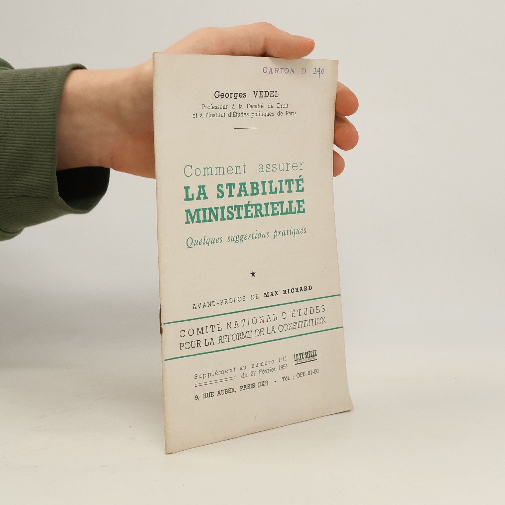 Comment assurer la stabilité ministérielle