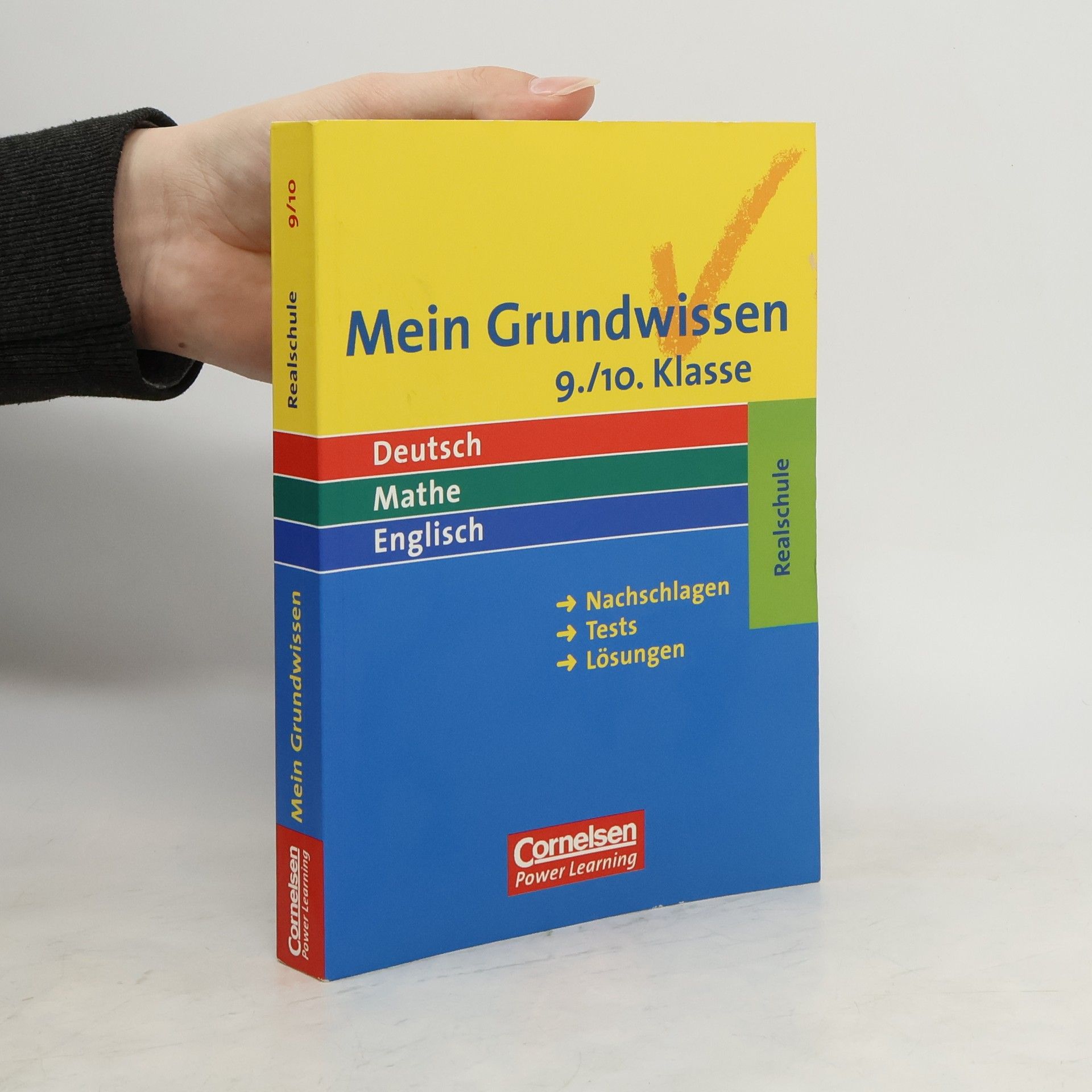 Kolektiv autorů Mein Grundwissen. Deutsch, Mathe, Englisch. 9./10. Klasse. Realschule