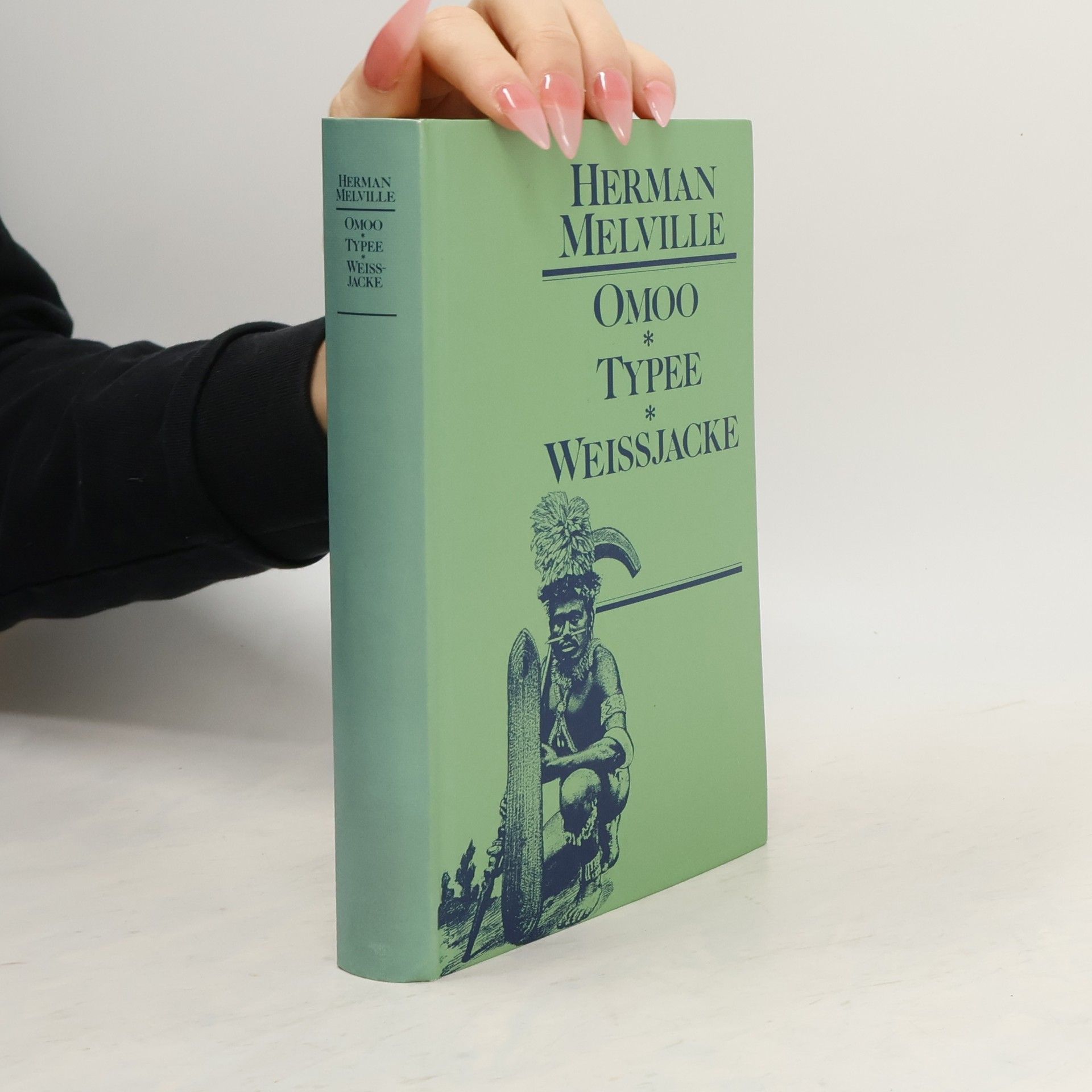 Herman Melville Omoo, Typee, Weissjacke