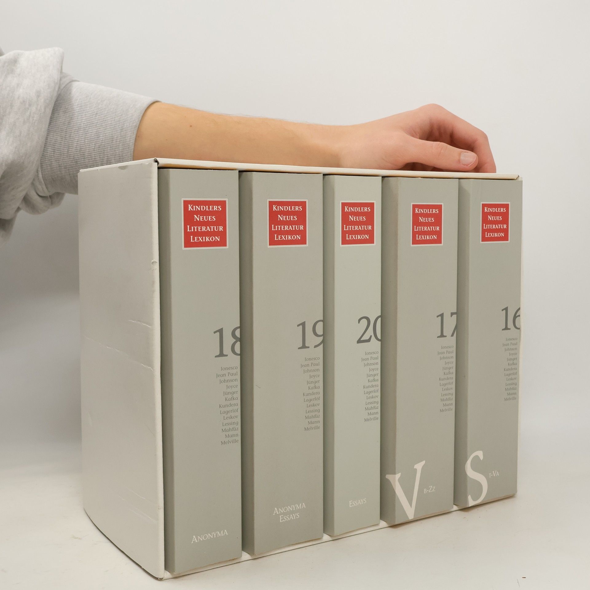 Various authors Kindlers Neues Literatur Lexikon 16-20